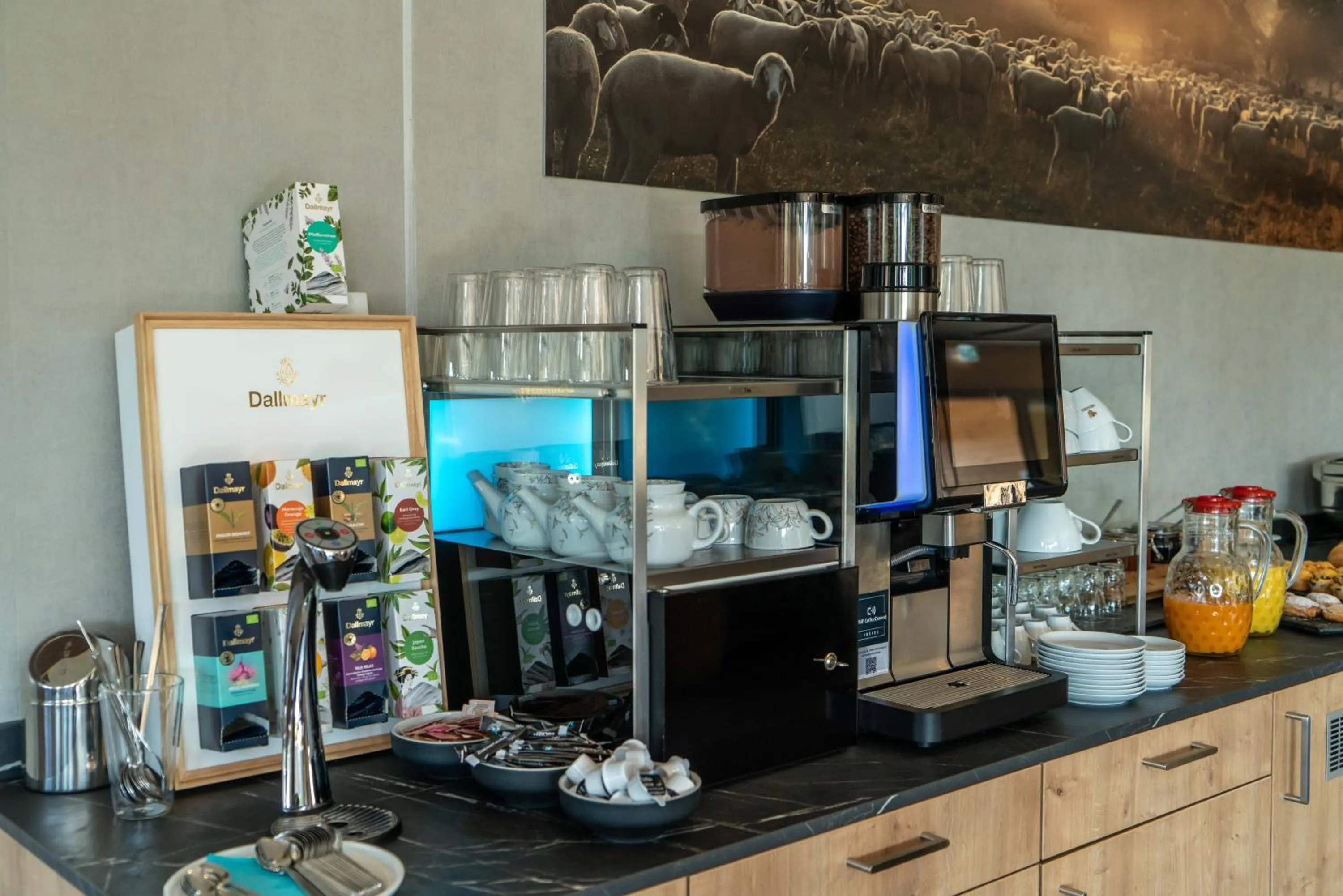 Coffee/tea facilities in Hotel Schlossberg Wehingen