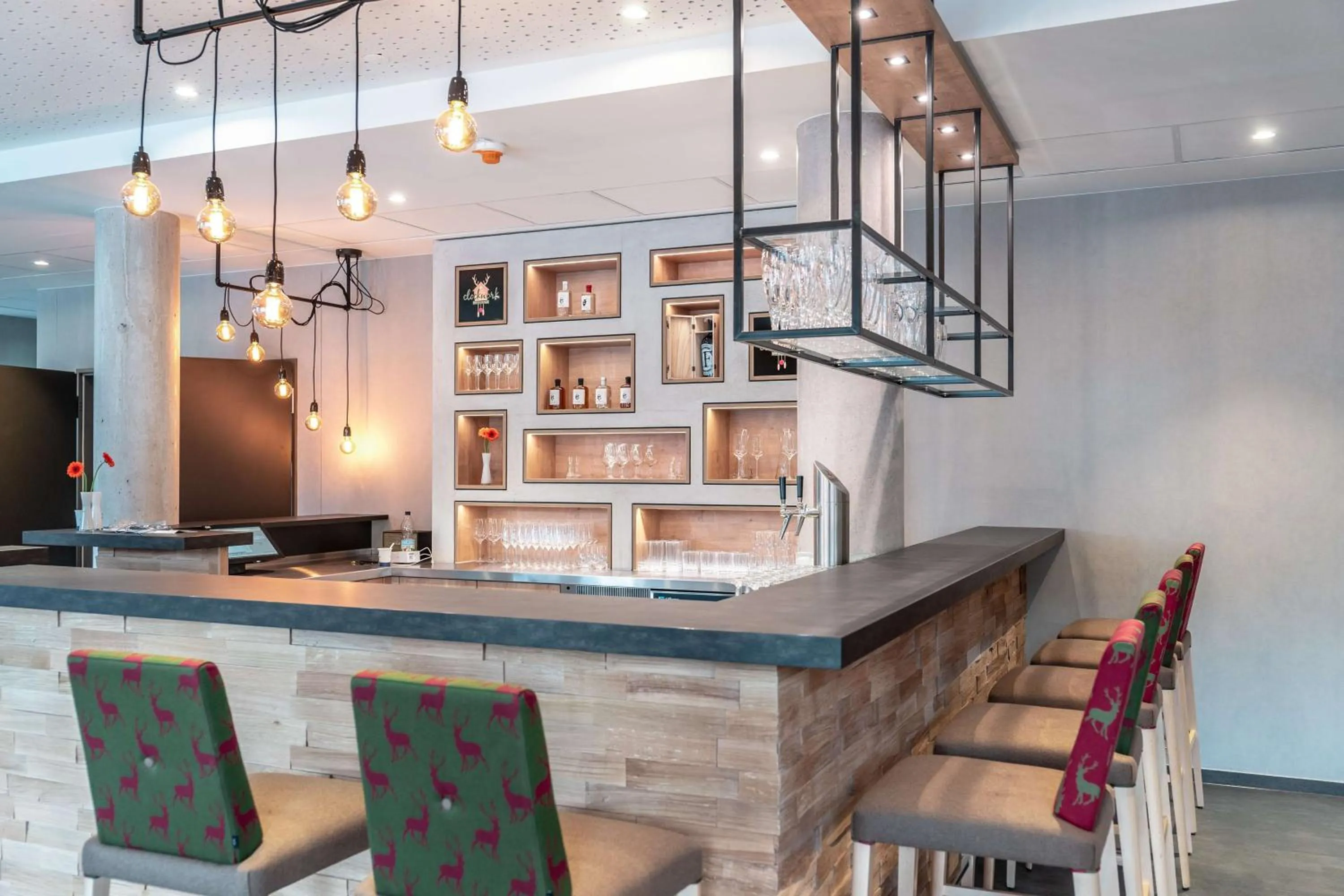 Lounge or bar in Hotel Schlossberg Wehingen