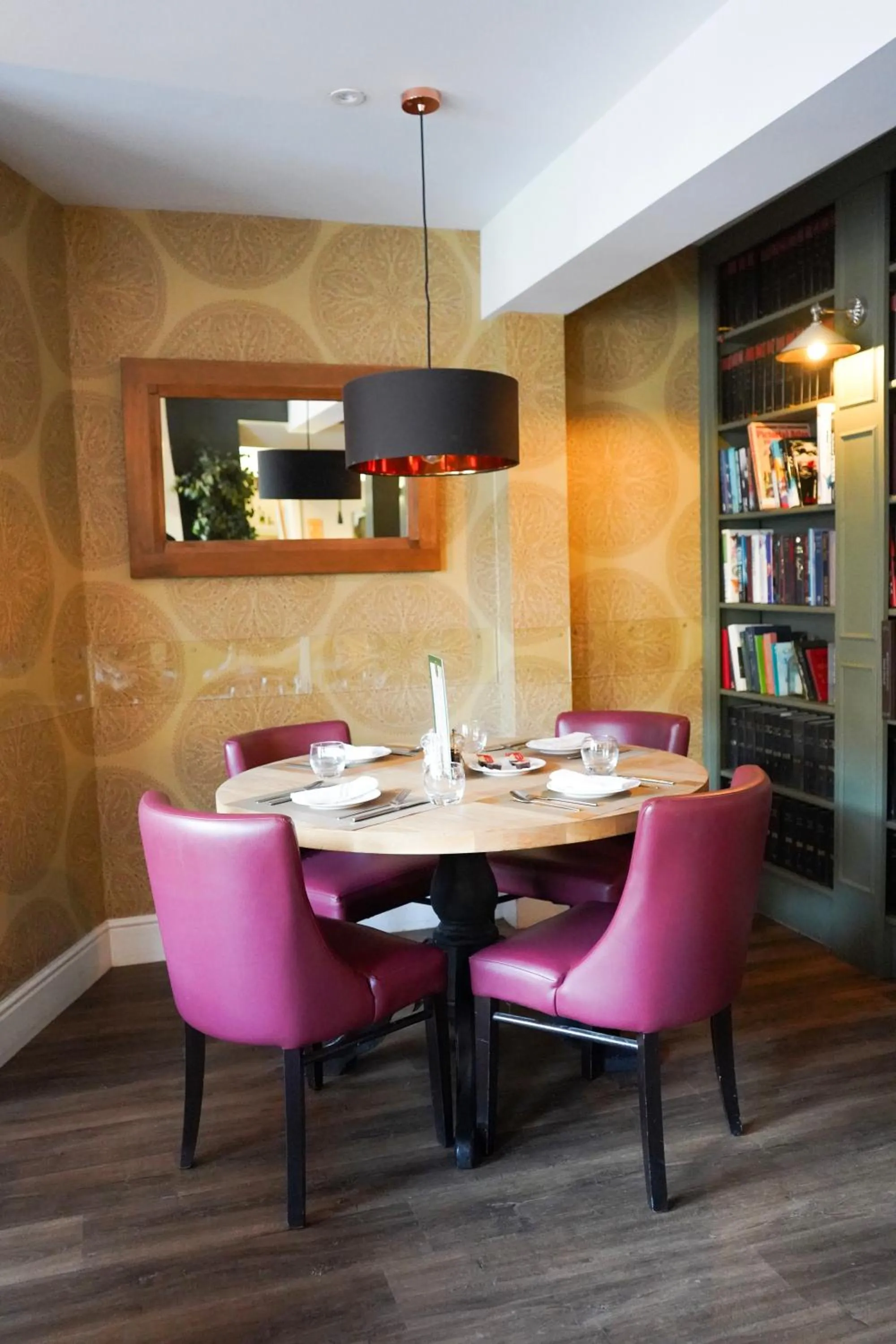 Dining area in The North Hill Hotel