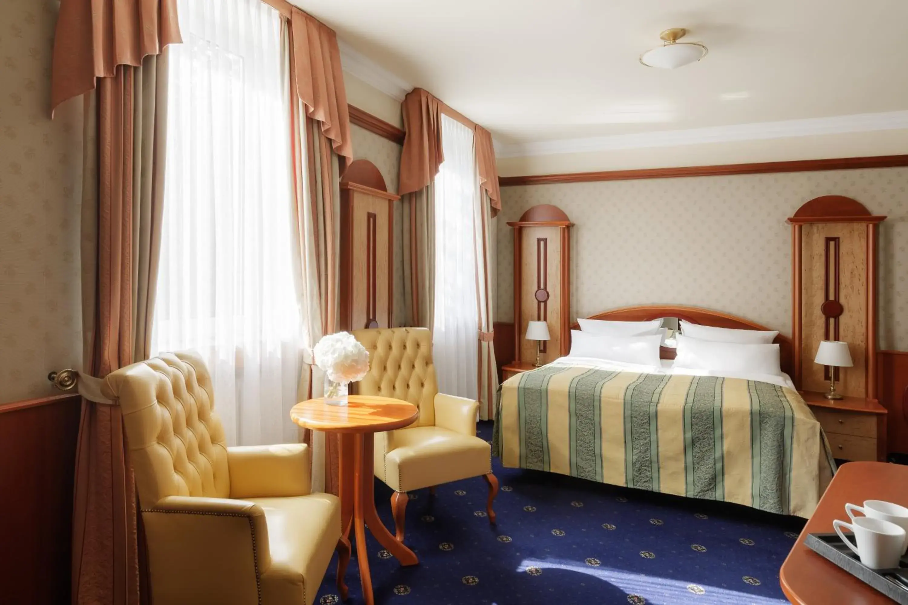 Bedroom, Bed in Hotel Fürstenhof Bad Bertrich Bedroom, Bed in Hotel Fürstenhof Bad Bertrich