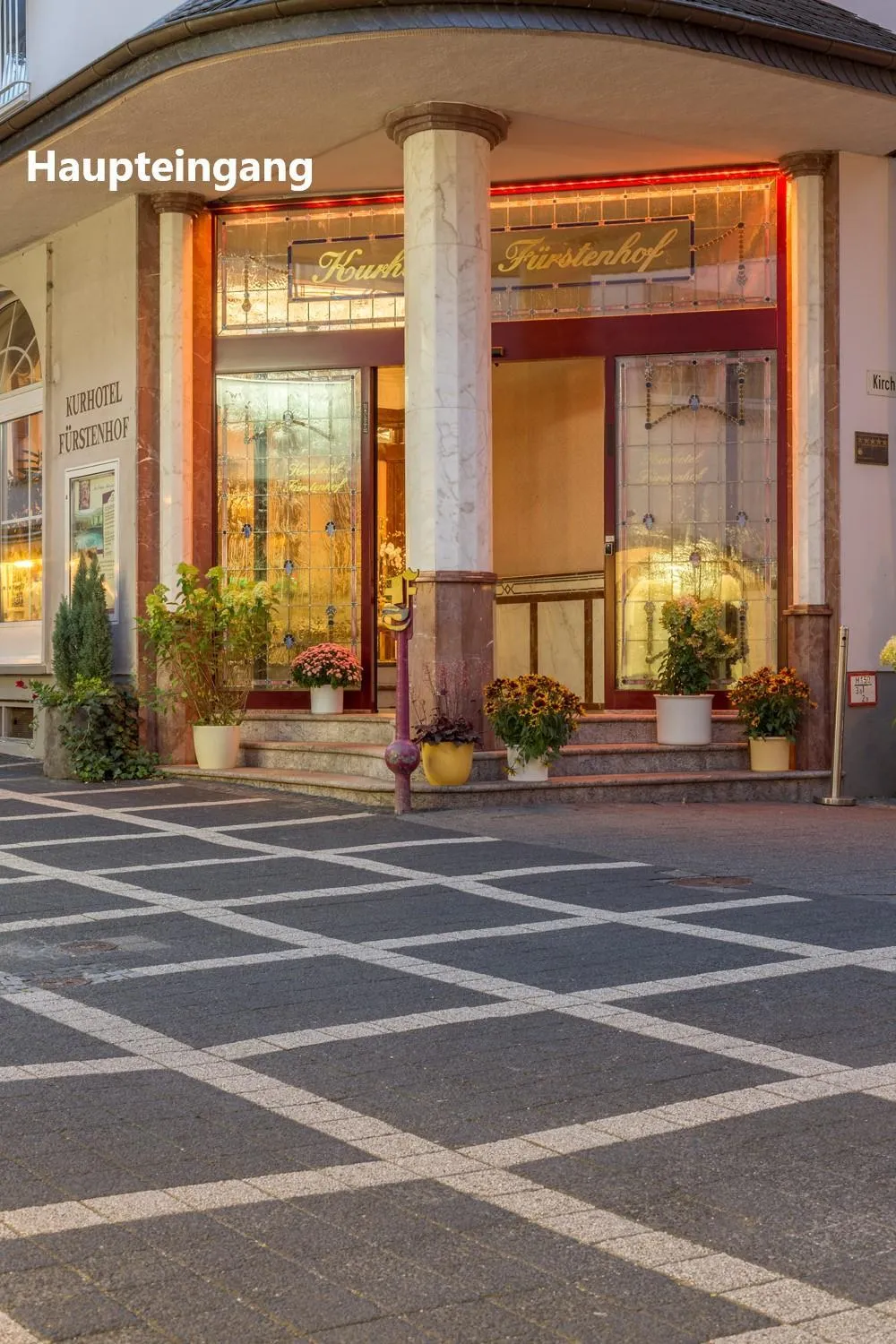 Property building in Hotel Fürstenhof Bad Bertrich