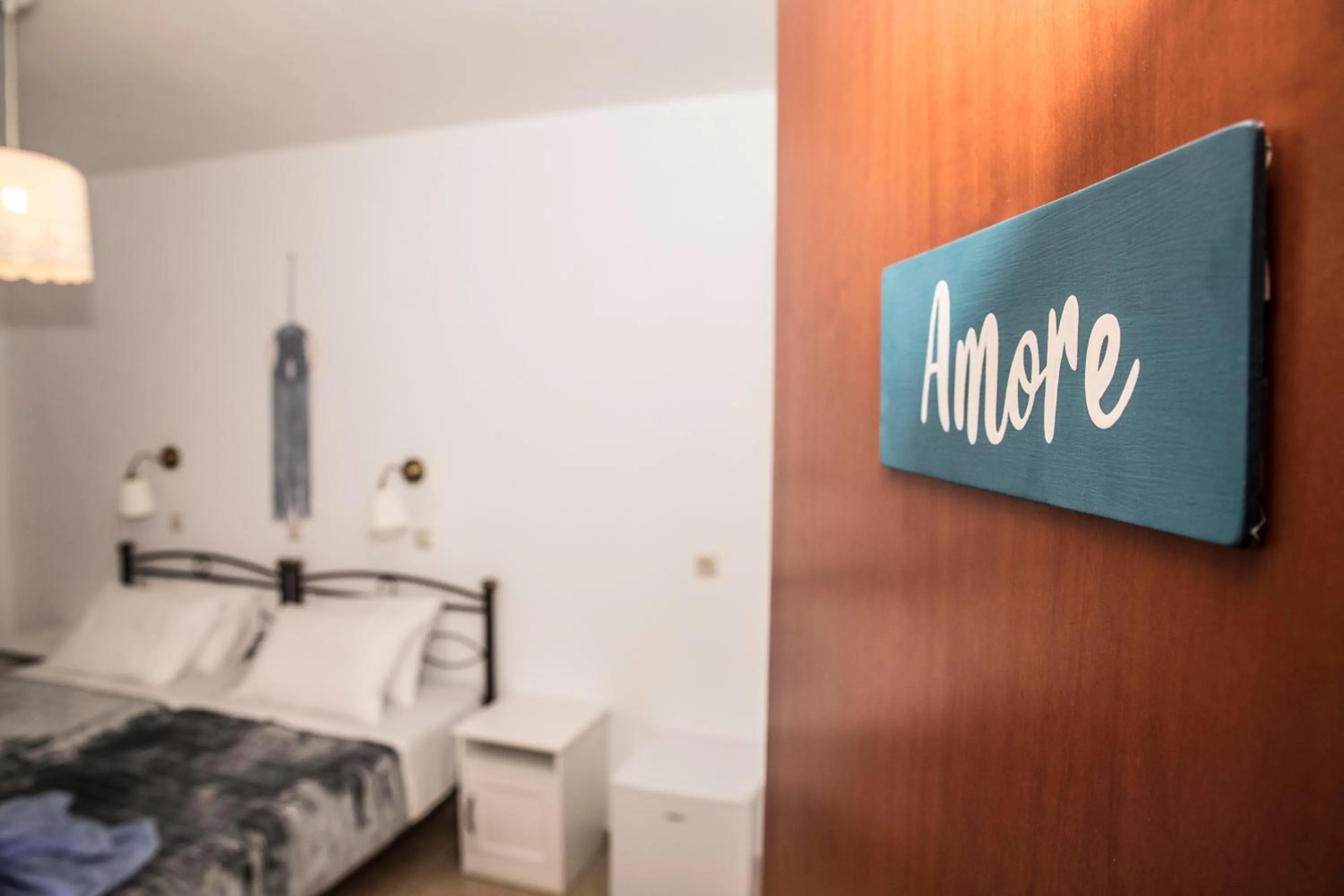 Bed in Bella Vita Style rooms & apartments