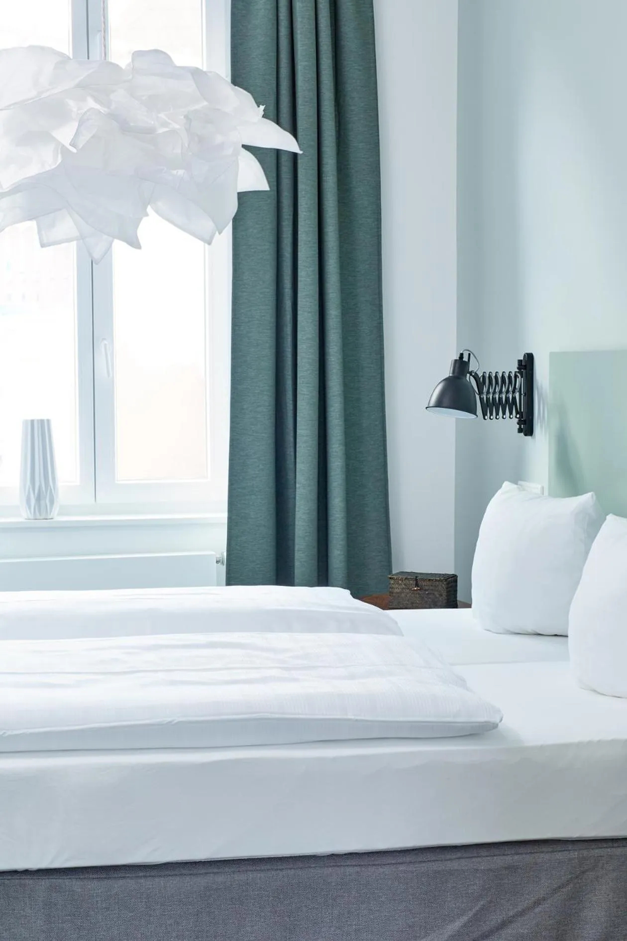 Bed in Hotel Trabener Hof