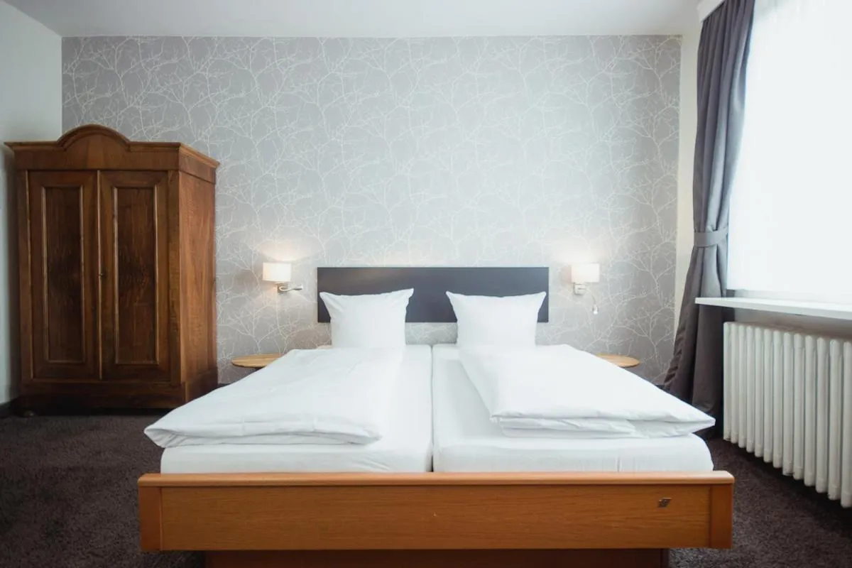 Photo of the whole room, Bed in Hotel Trabener Hof