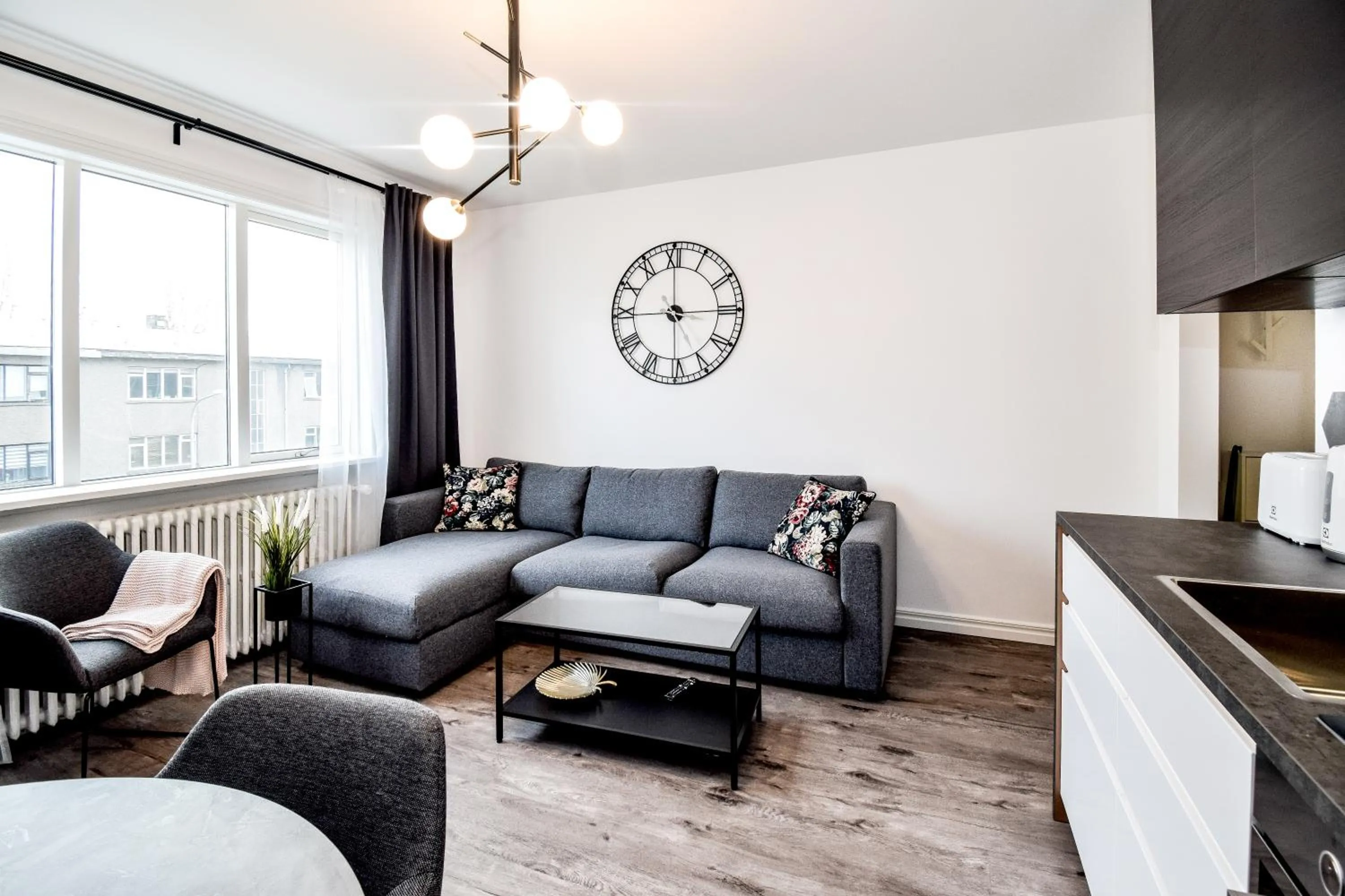 Living room in Greenkey Apartment S30