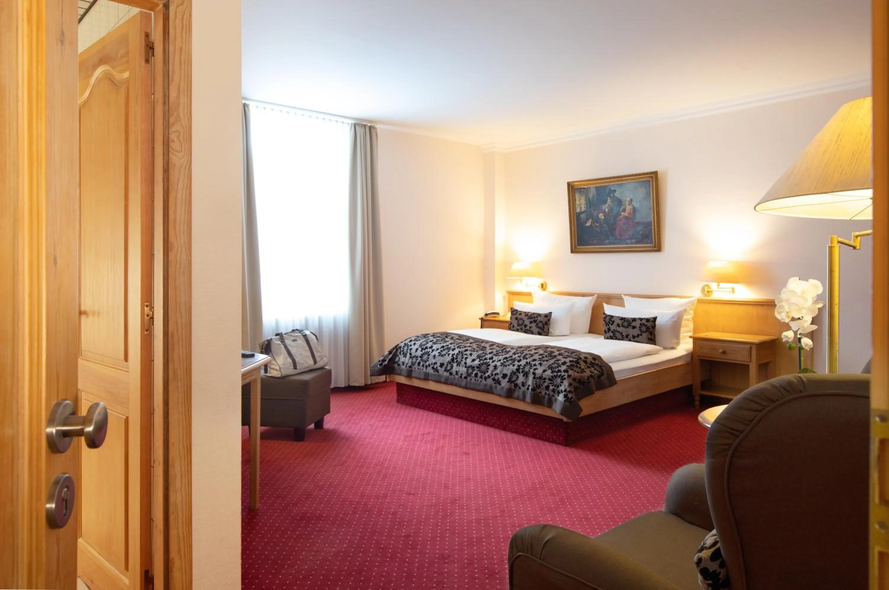 Bed in Flora-Apart-Residenz