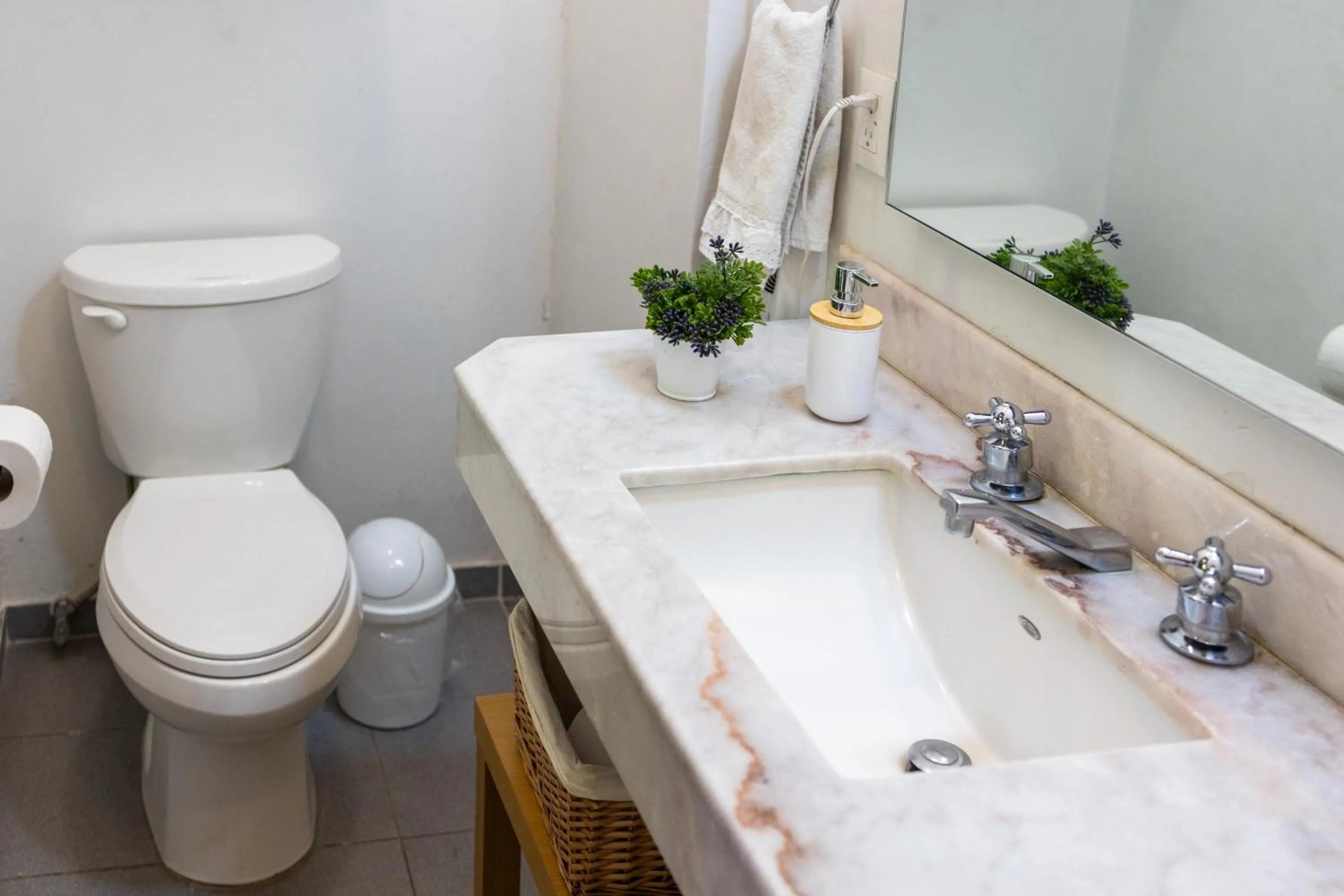 Bathroom in Casa Araiza