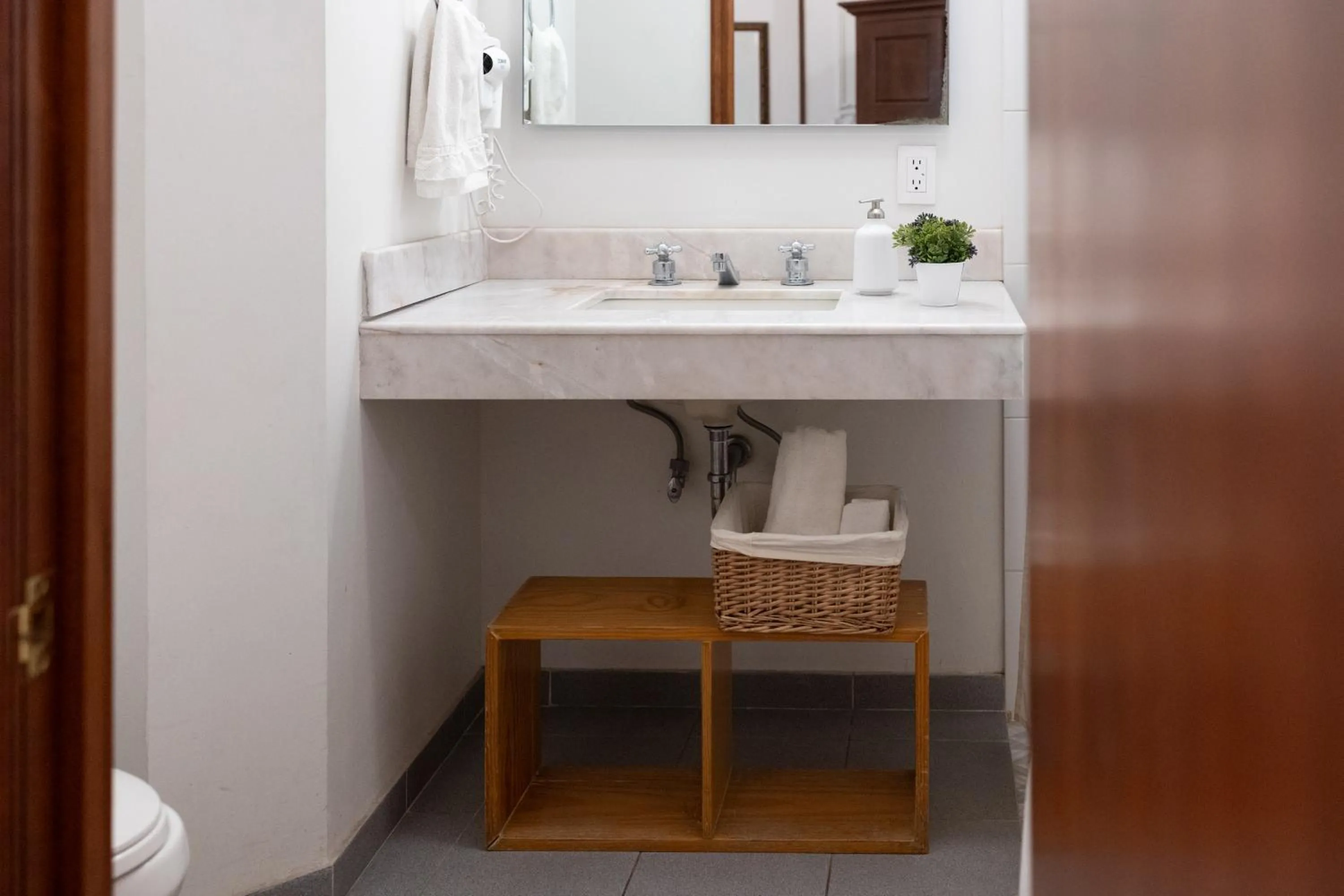 Bathroom in Casa Araiza