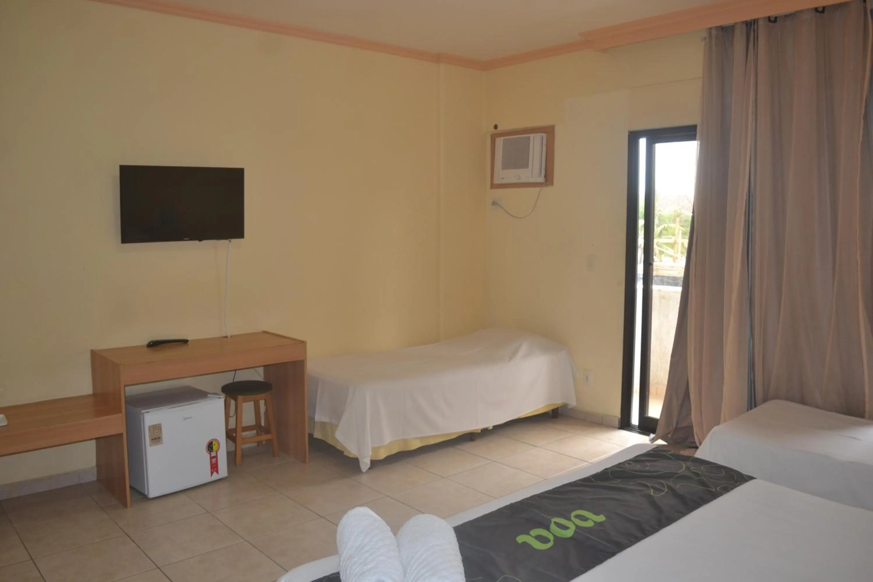 Bed in Hotel Canto do Atlântico