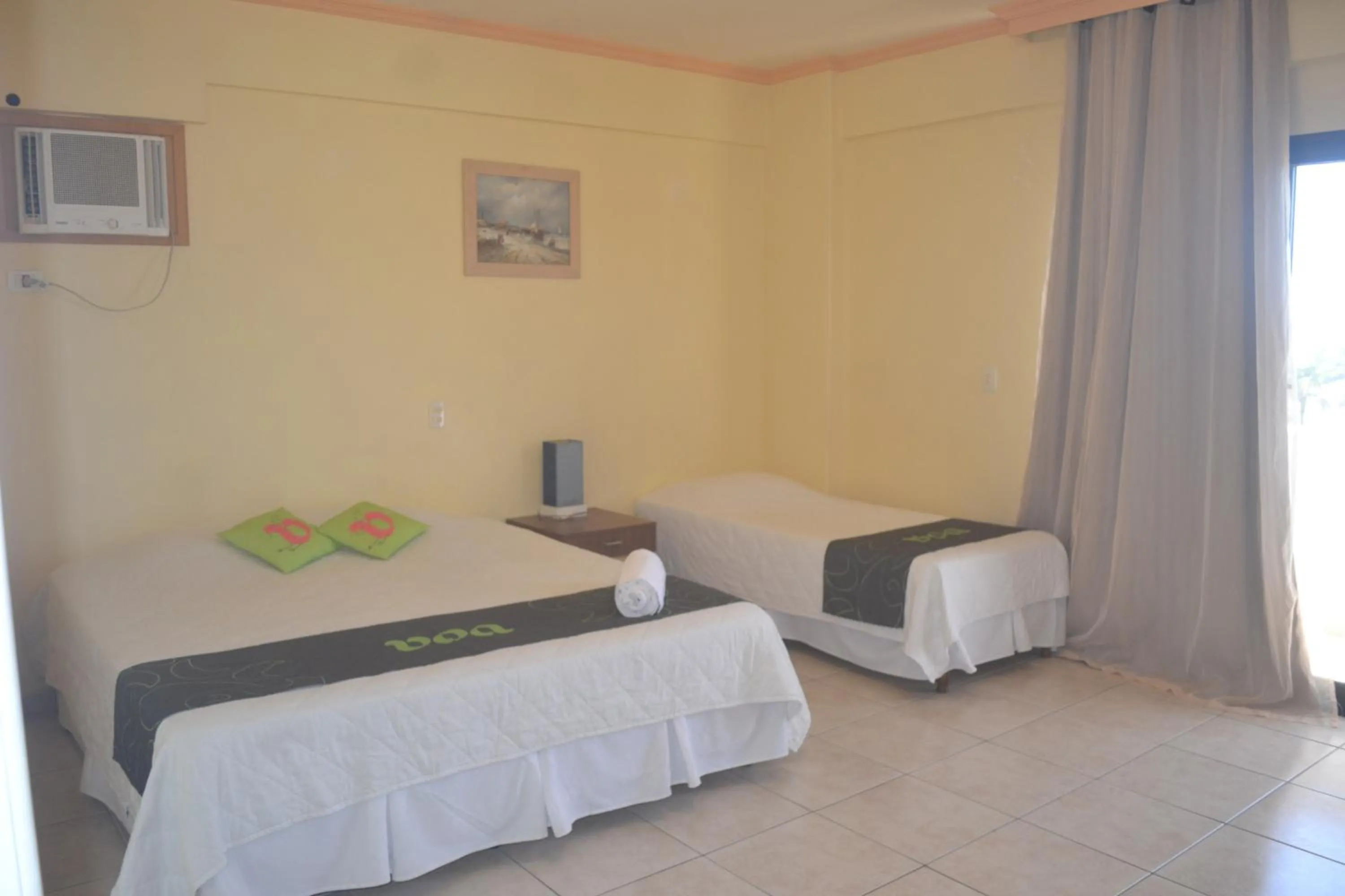 Bed in Hotel Canto do Atlântico