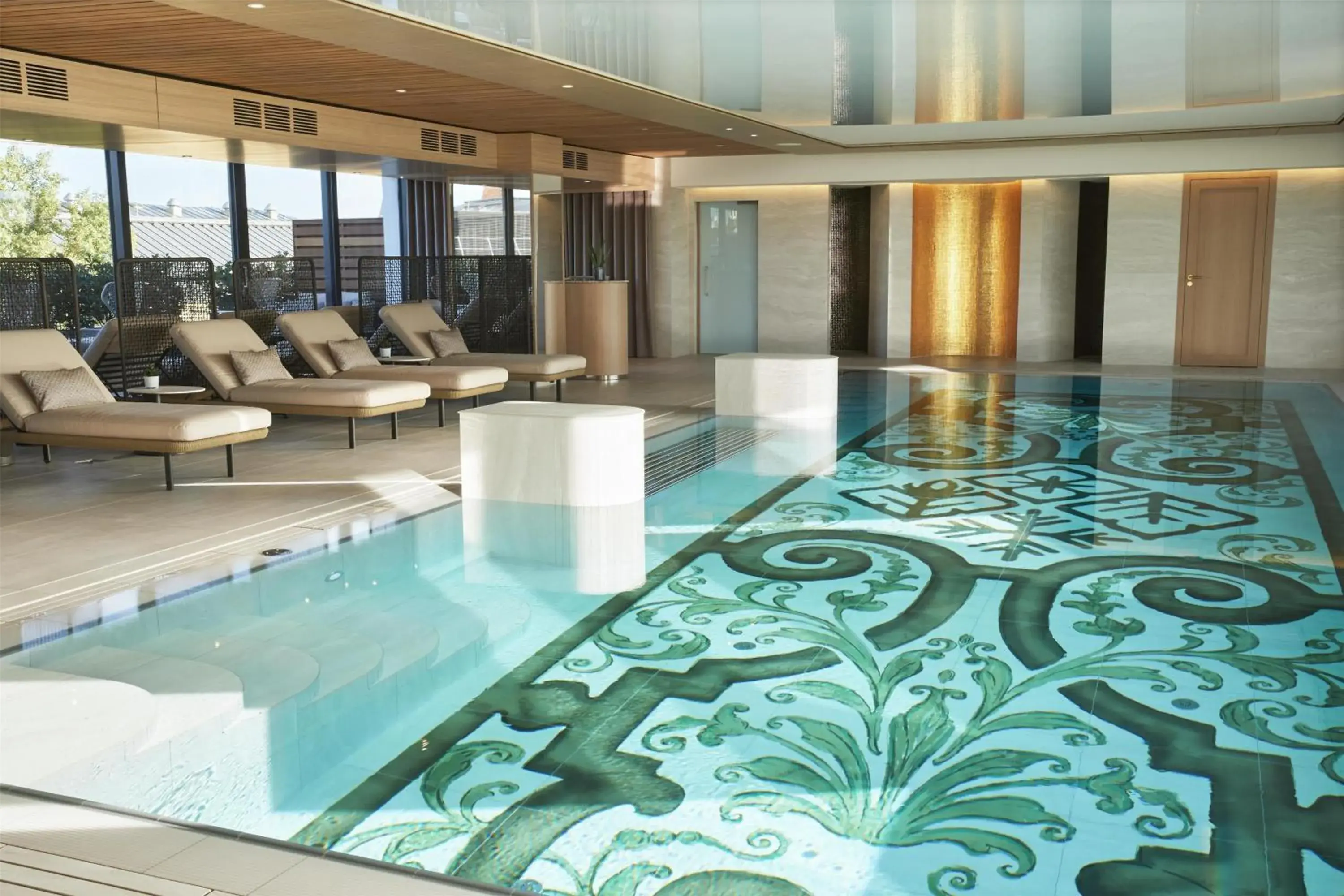 Spa and wellness centre/facilities in Vier Jahreszeiten Kempinski München Spa and wellness centre/facilities in Vier Jahreszeiten Kempinski München