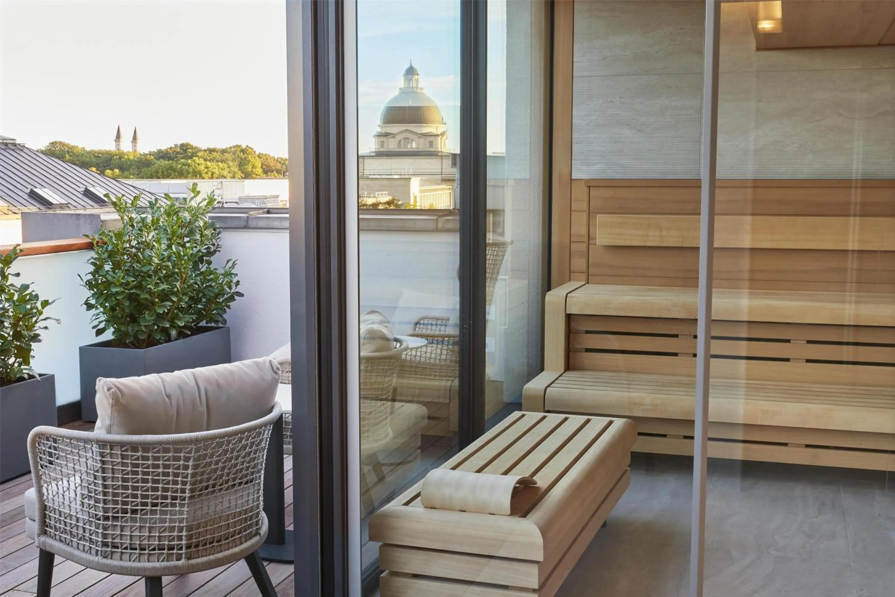 Spa and wellness centre/facilities in Vier Jahreszeiten Kempinski München