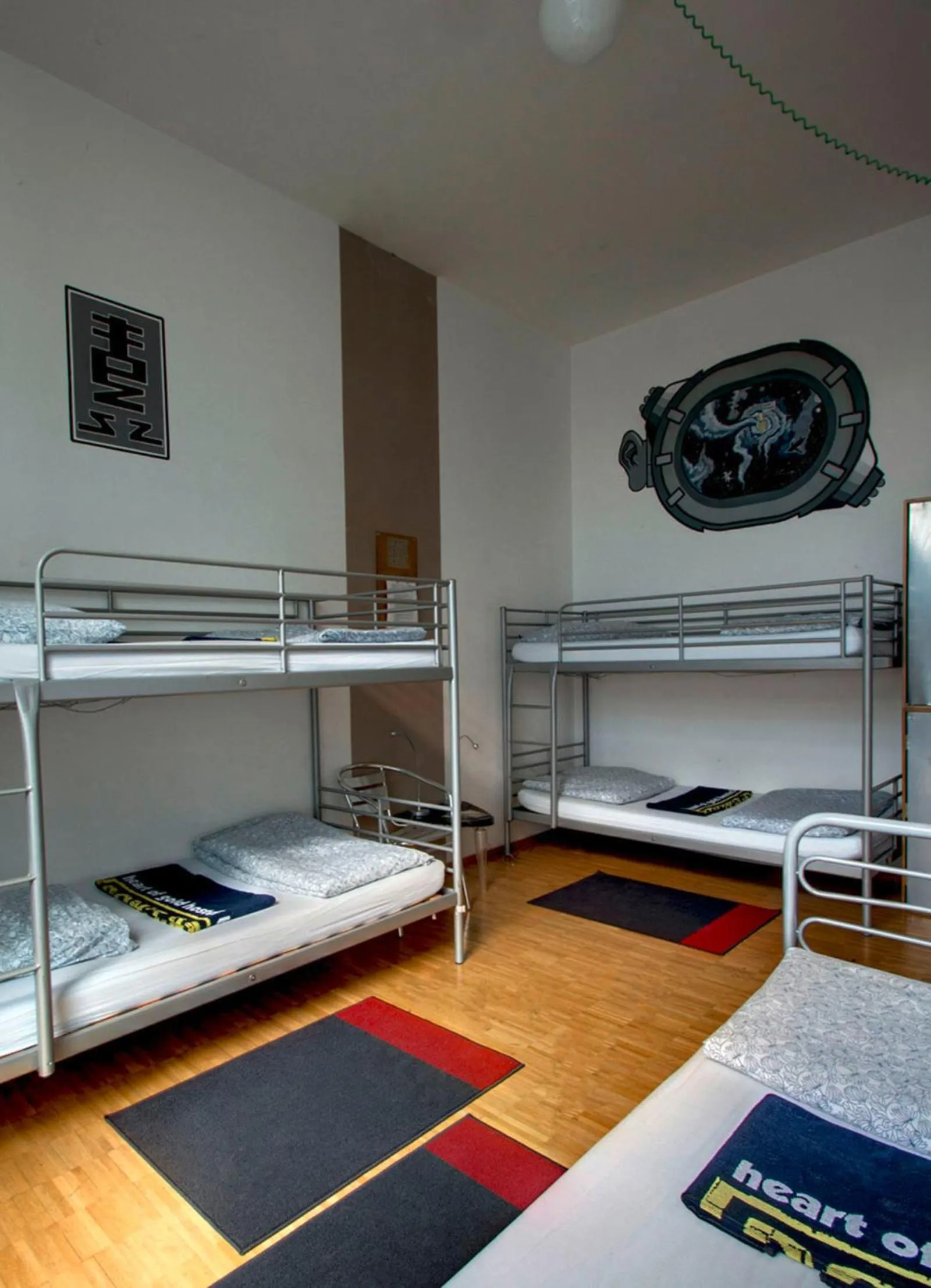 Photo of the whole room, Bed in Heart of Gold Hostel Berlin
