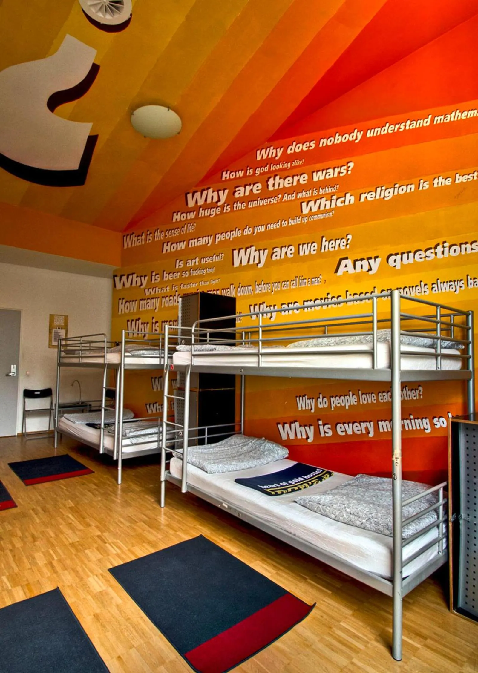 Photo of the whole room, Bed in Heart of Gold Hostel Berlin