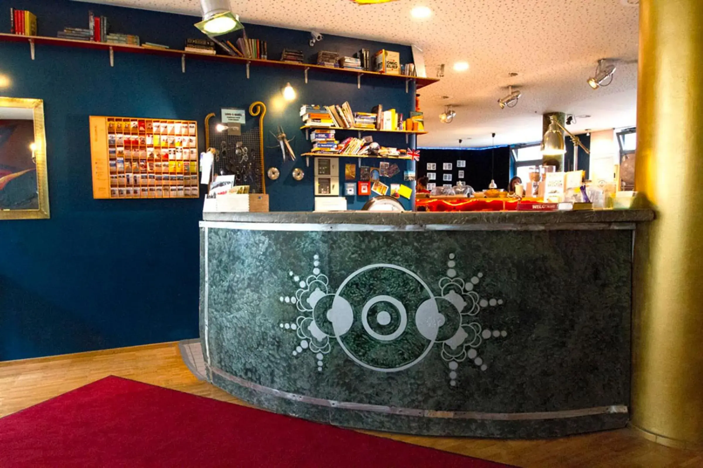 Lobby or reception in Heart of Gold Hostel Berlin Lobby or reception in Heart of Gold Hostel Berlin