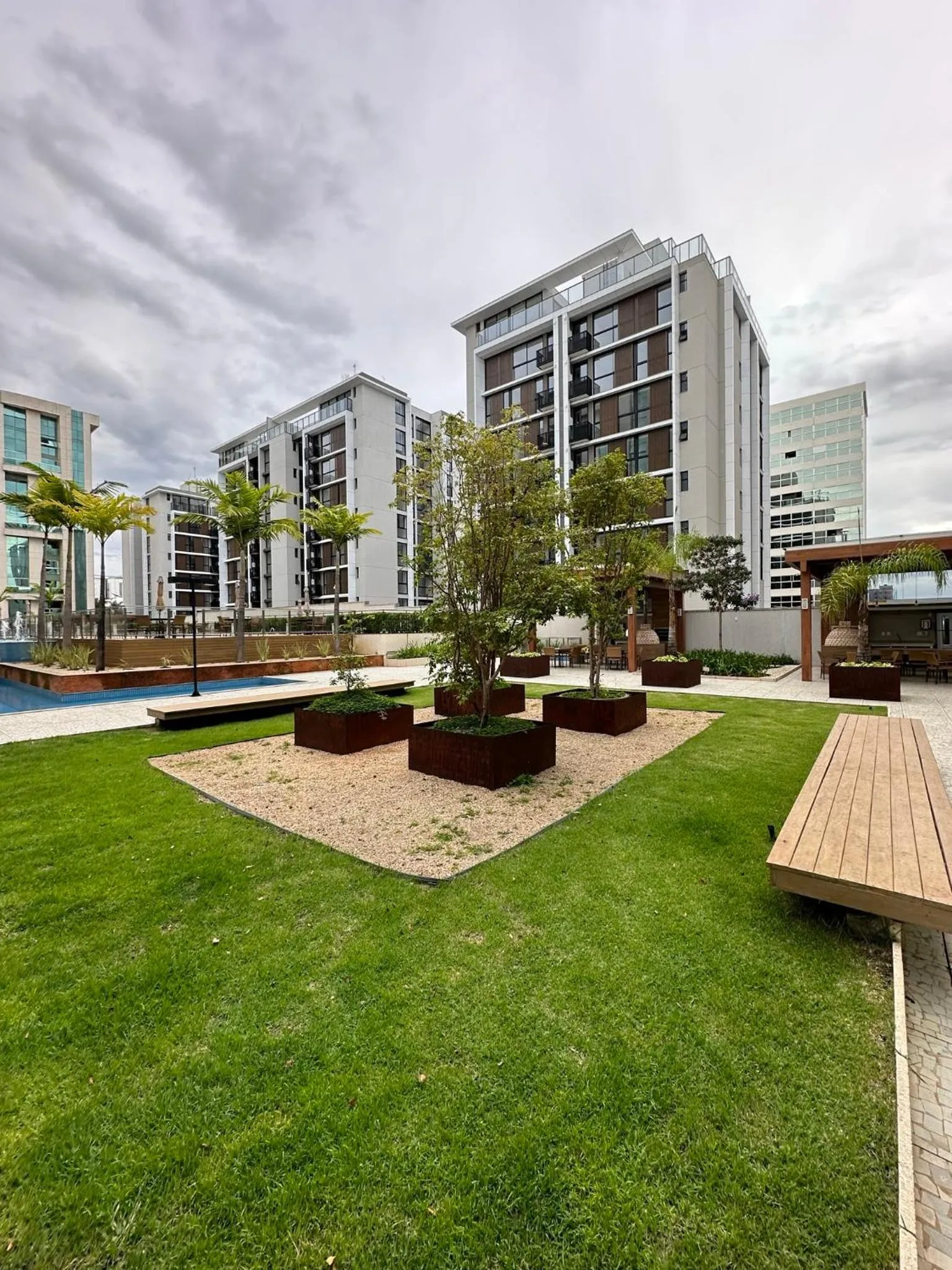 Garden view in VISTA PARK SUL COBERTURA DUPLEX