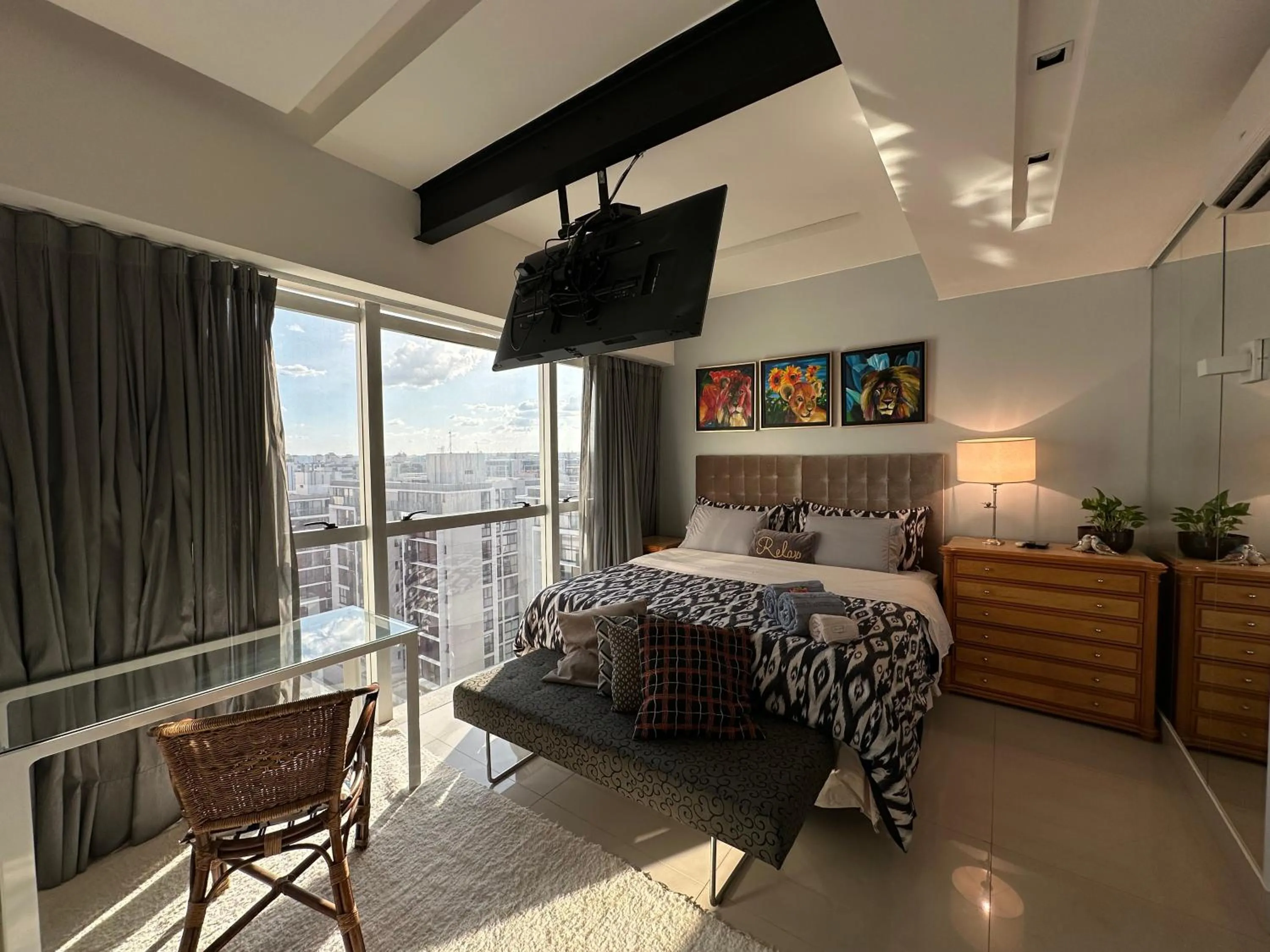 Bed in VISTA PARK SUL COBERTURA DUPLEX