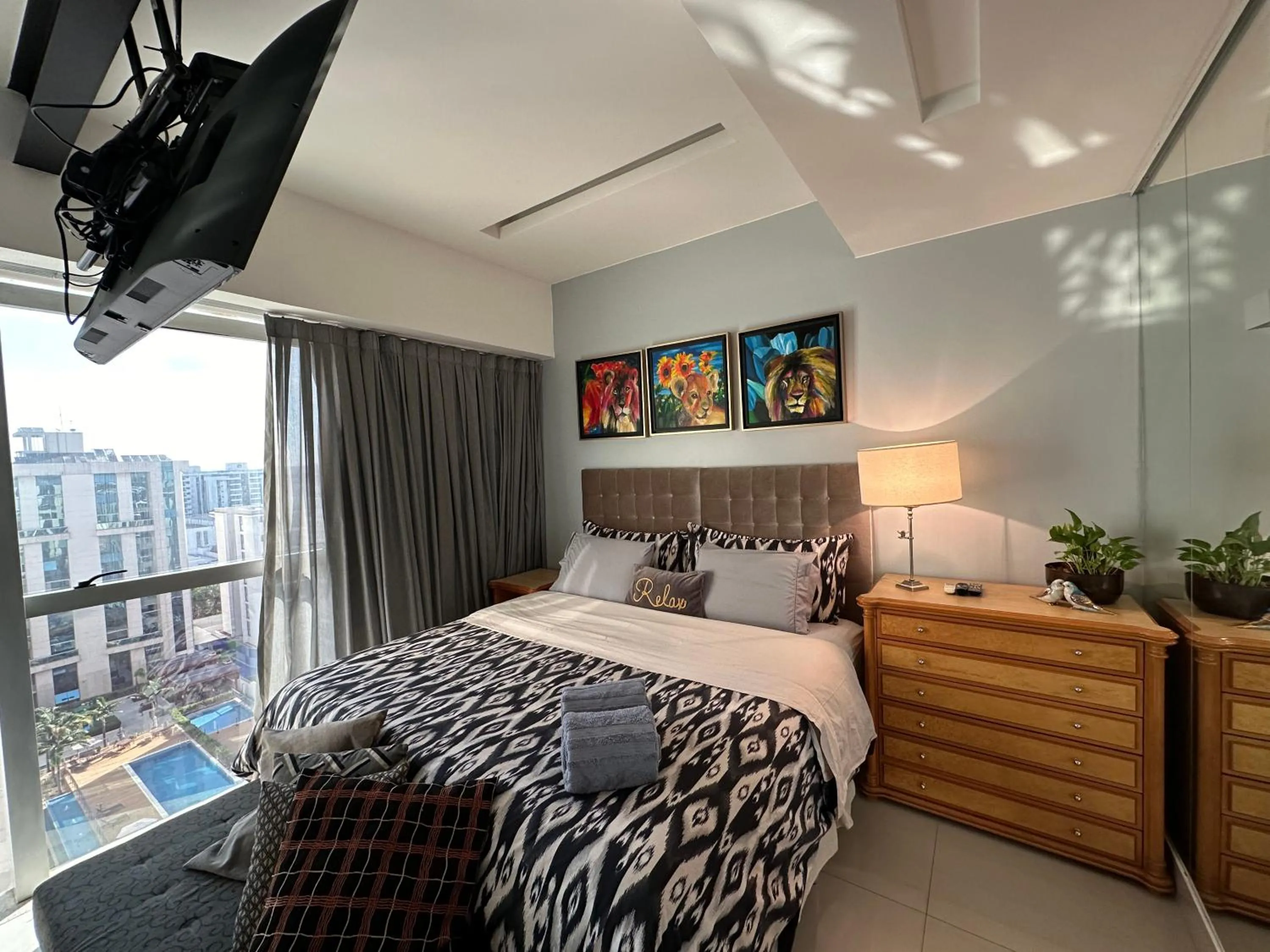 Bed in VISTA PARK SUL COBERTURA DUPLEX