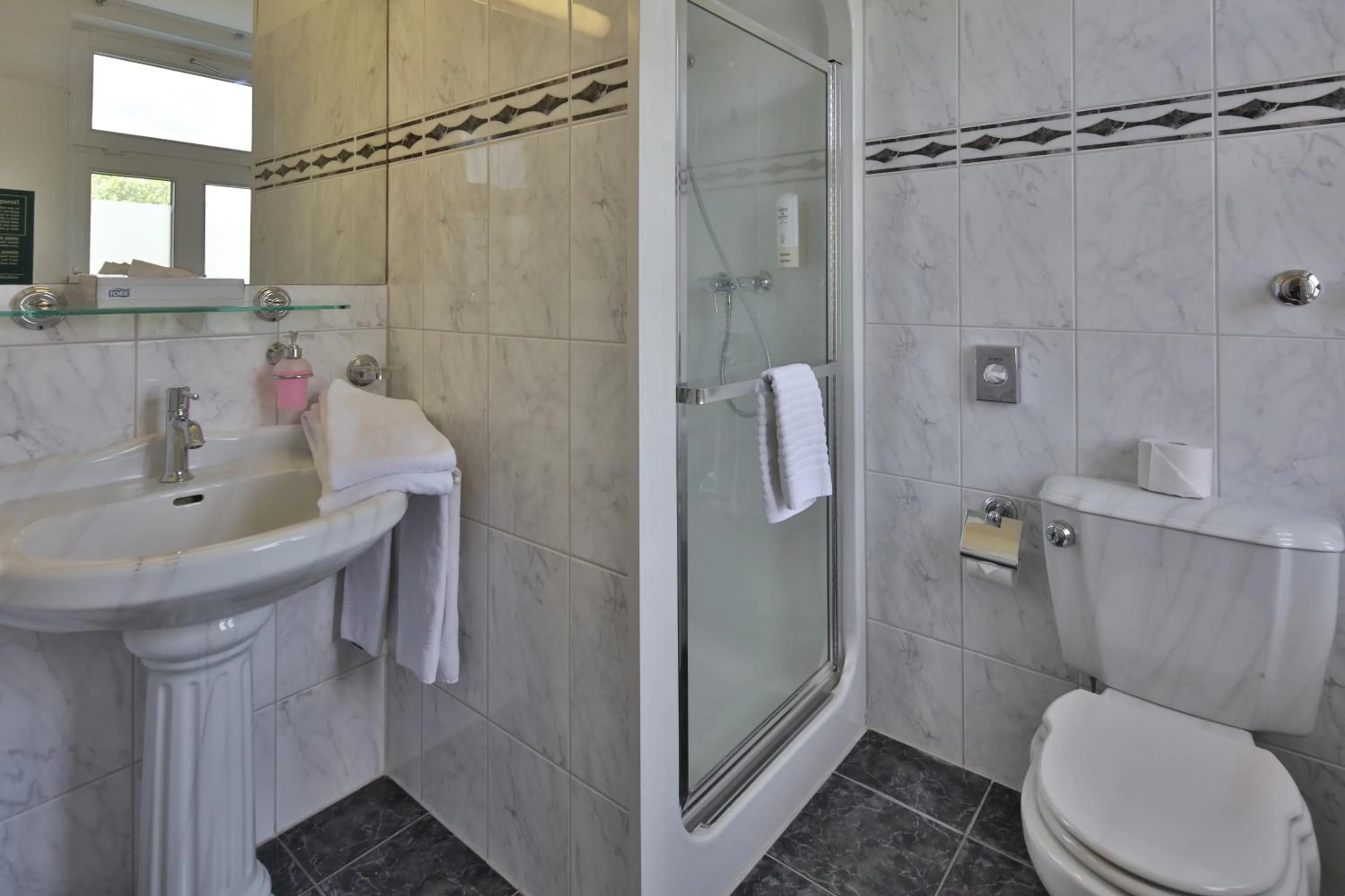 Bathroom in Hotel Elefant