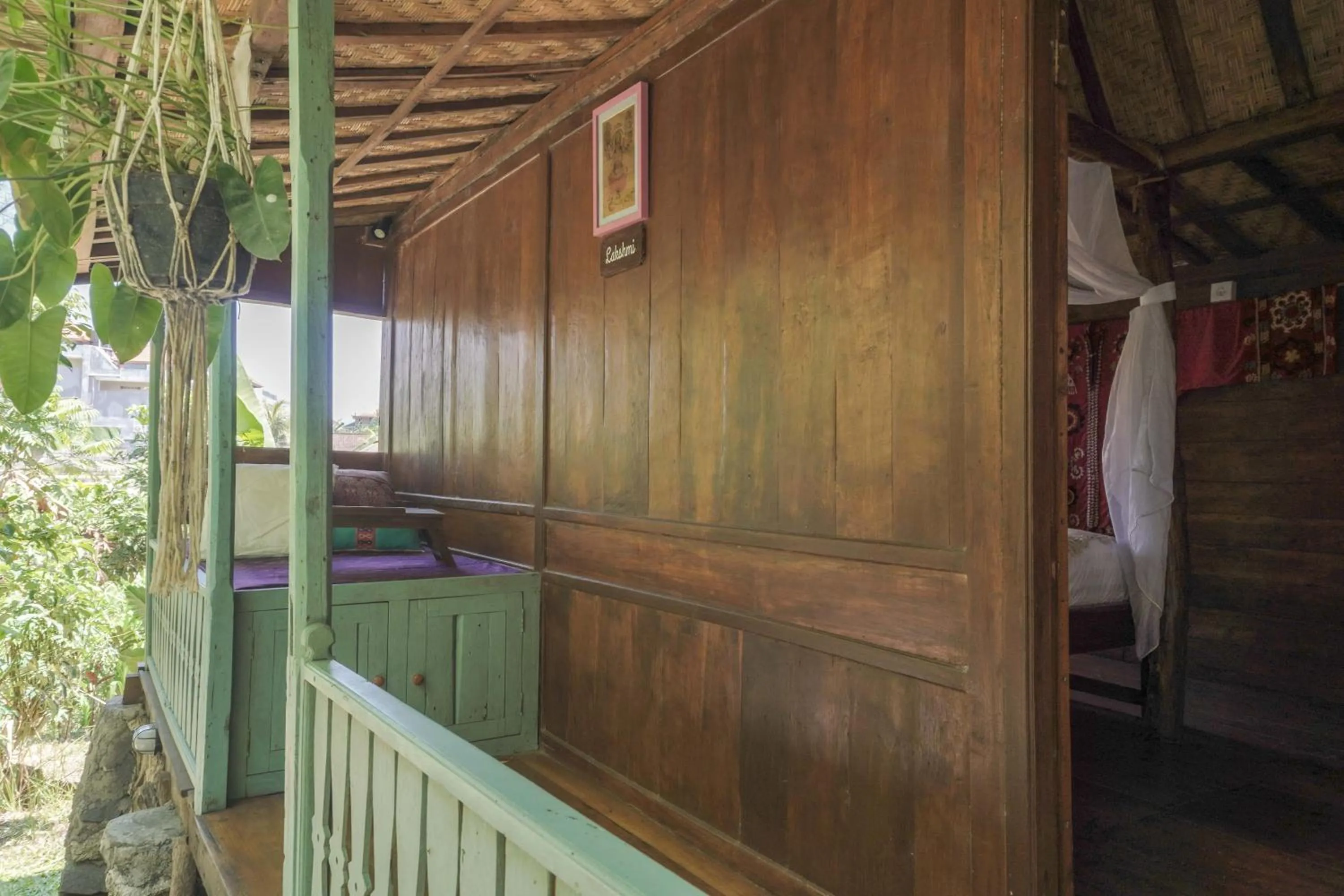 Garden in Ubuntu Bali Eco Yoga Retreat - CANGGU