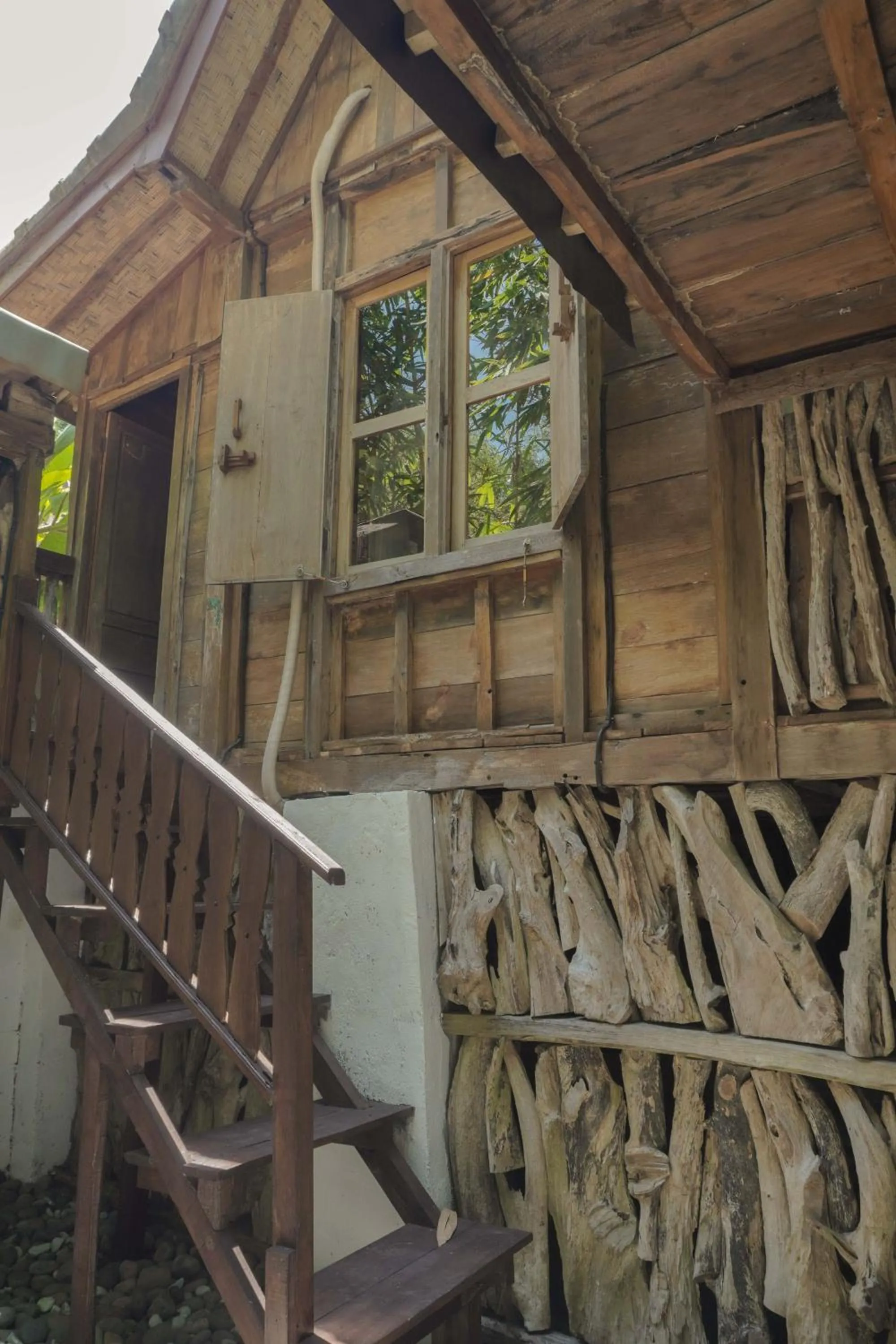Bathroom in Ubuntu Bali Eco Yoga Retreat - CANGGU