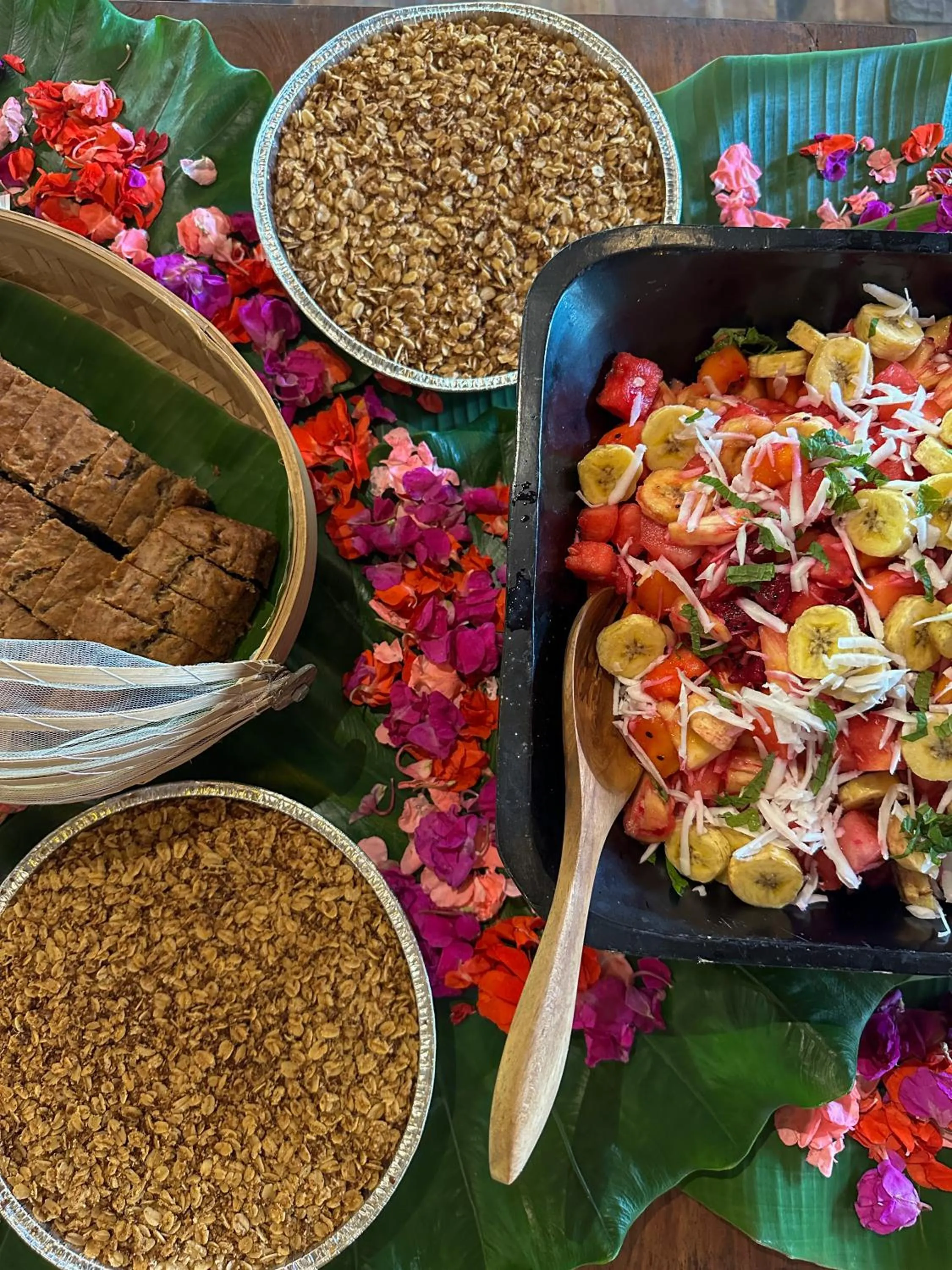 Food close-up in Ubuntu Bali Eco Yoga Retreat - CANGGU