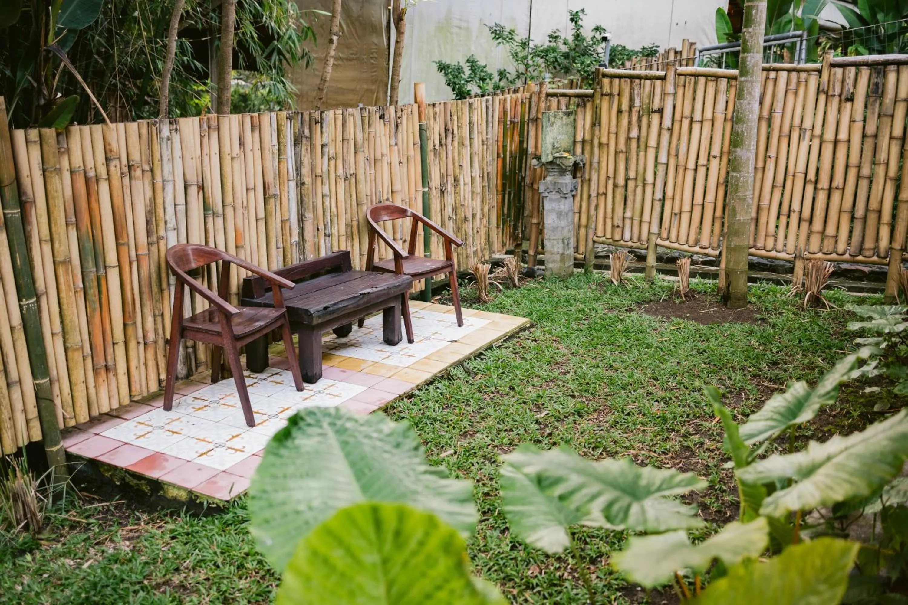 Garden in Ubuntu Bali Eco Yoga Retreat - CANGGU