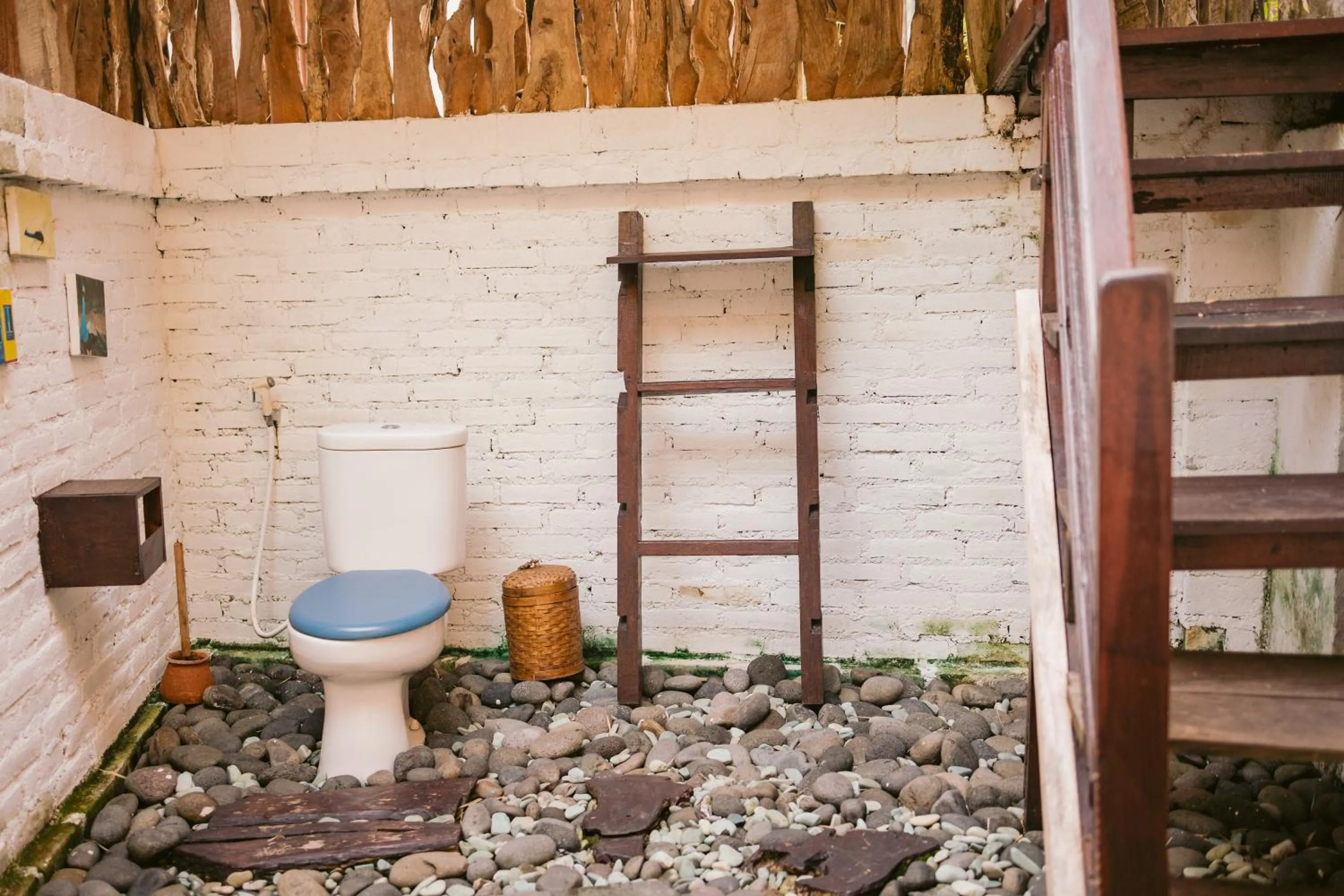 Toilet in Ubuntu Bali Eco Yoga Retreat - CANGGU