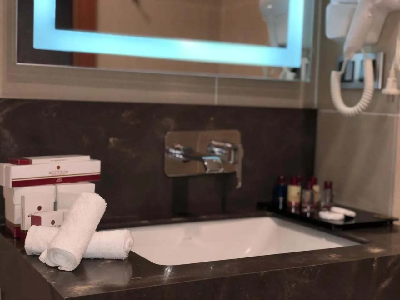 Bathroom in Grand Bellagio Batumi Convention & Casino Hotel