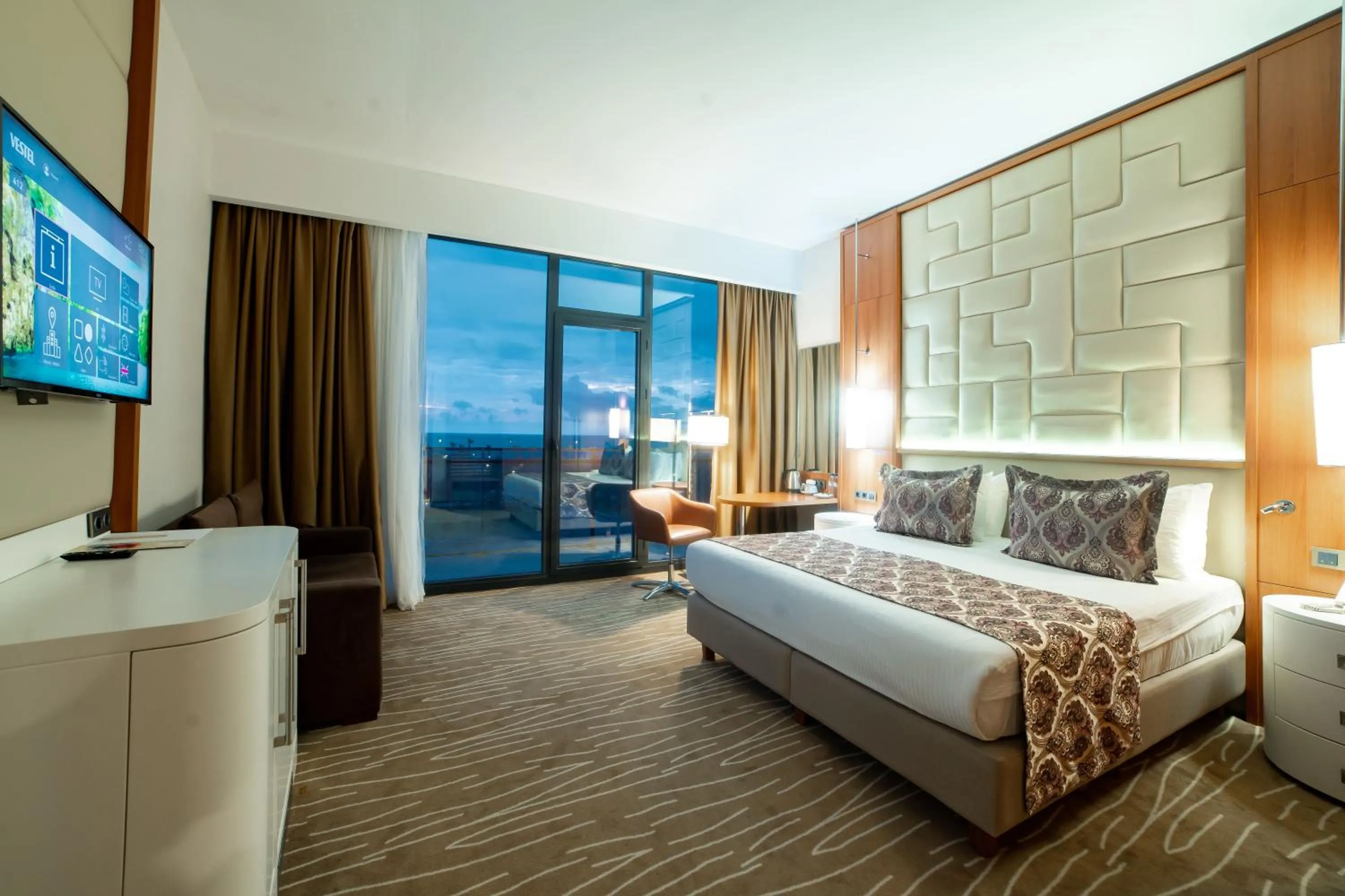 Photo of the whole room, Bed in Grand Bellagio Batumi Convention & Casino Hotel