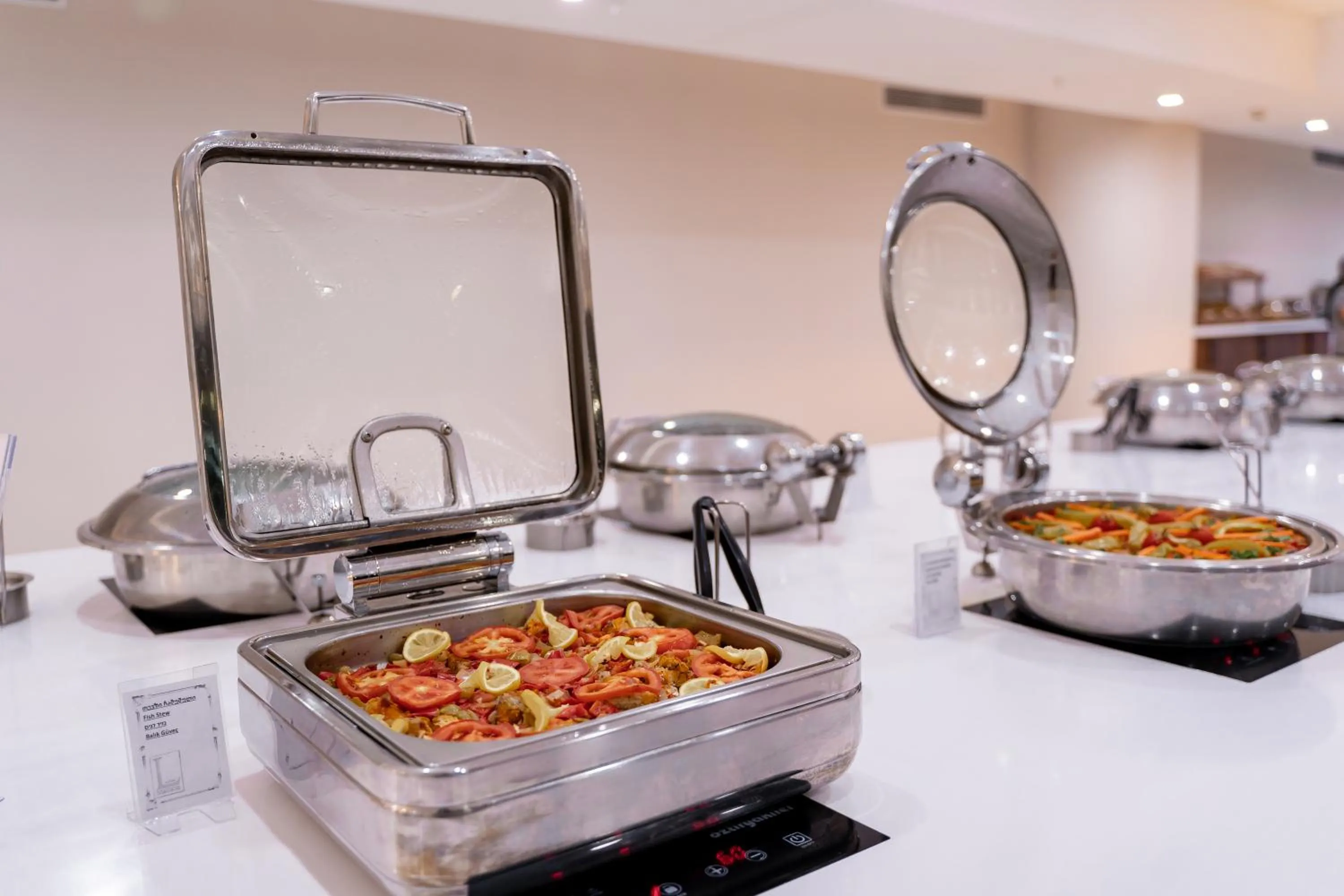 Buffet breakfast in Grand Bellagio Batumi Convention & Casino Hotel