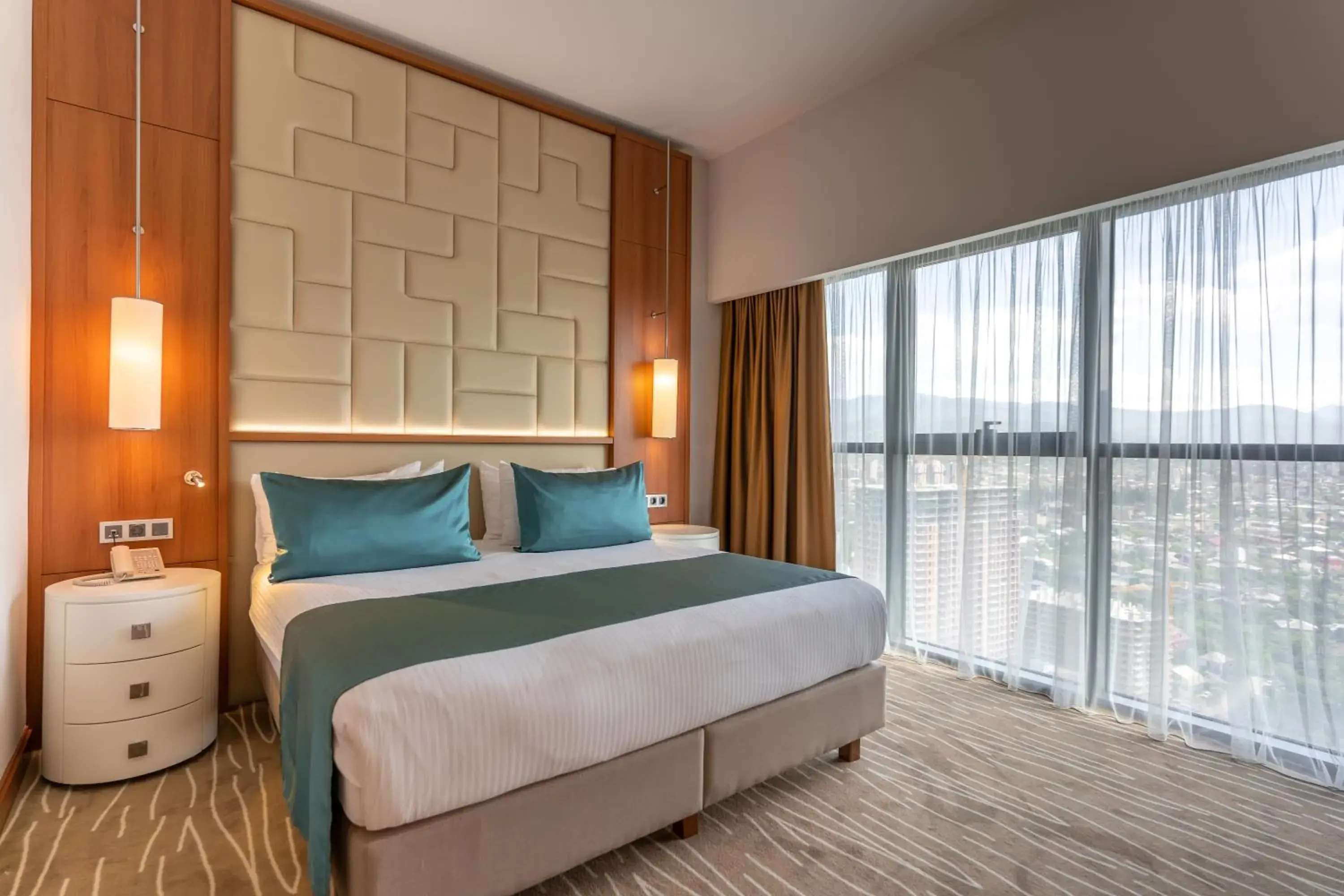 Bedroom, Bed in Grand Bellagio Batumi Convention & Casino Hotel Bedroom, Bed in Grand Bellagio Batumi Convention & Casino Hotel