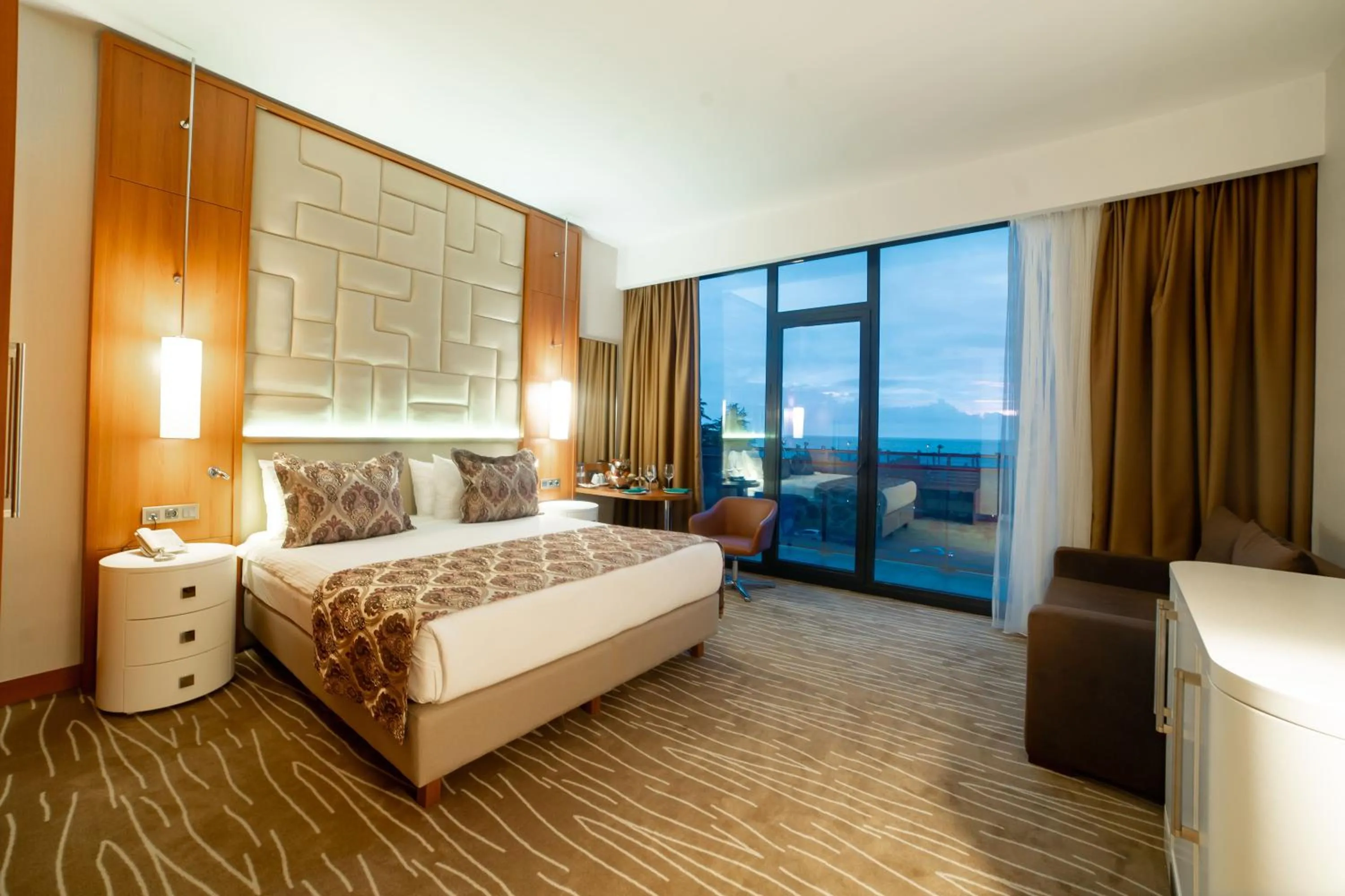 Photo of the whole room, Bed in Grand Bellagio Batumi Convention & Casino Hotel