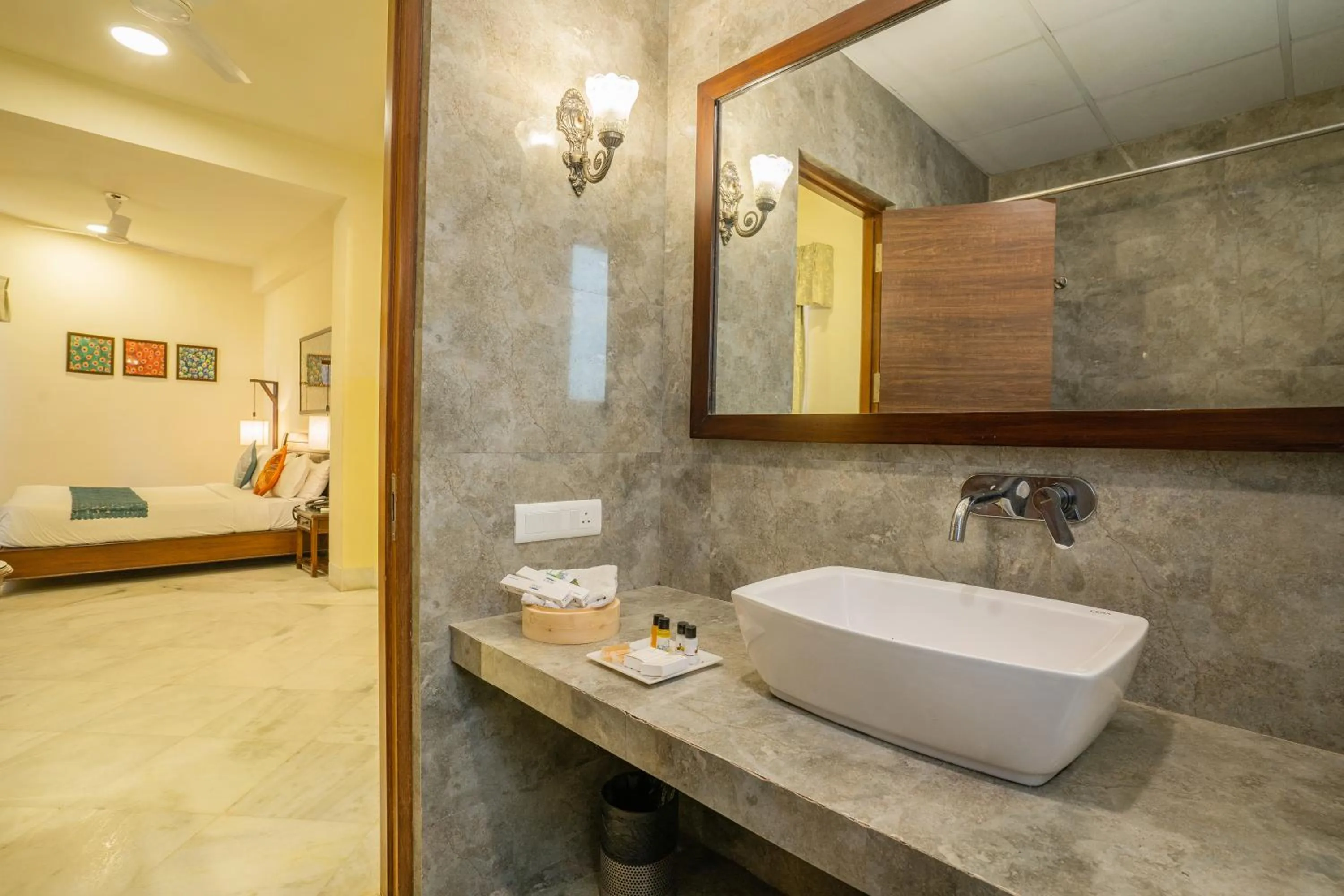 Bathroom in Tripli Hotels Shambhu Villas