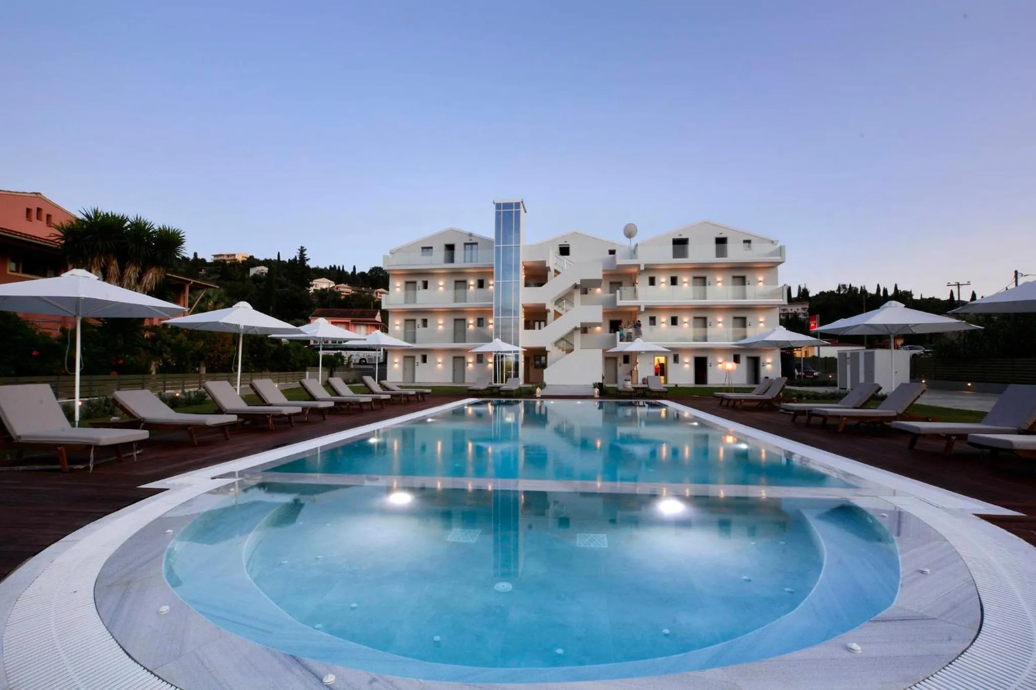 Swimming pool in V Luxury Suites