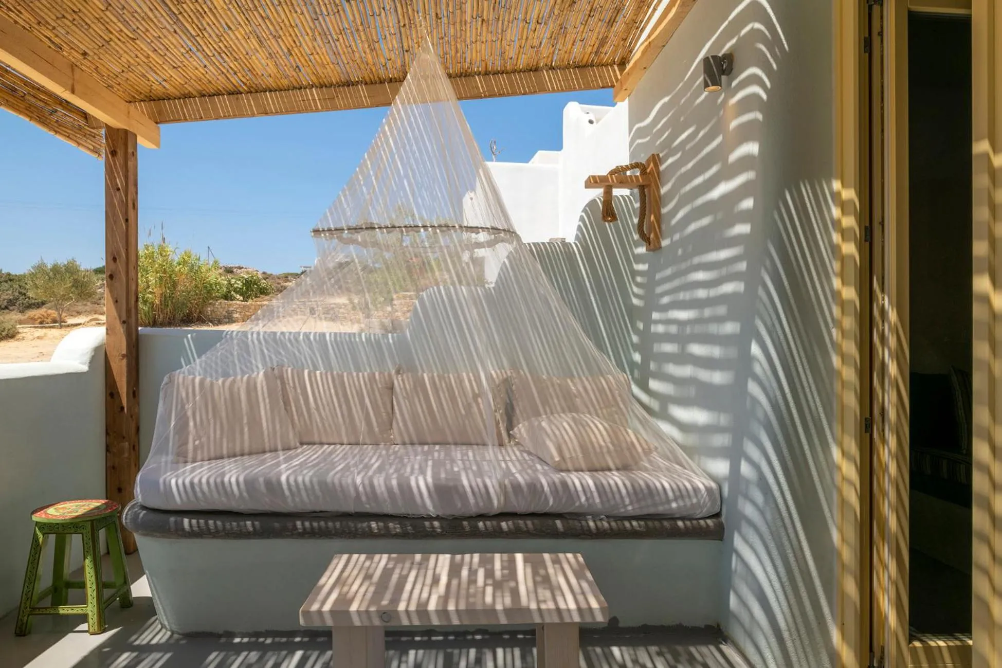 Balcony/Terrace in Pangaia Seaside Ηotel Adults Only