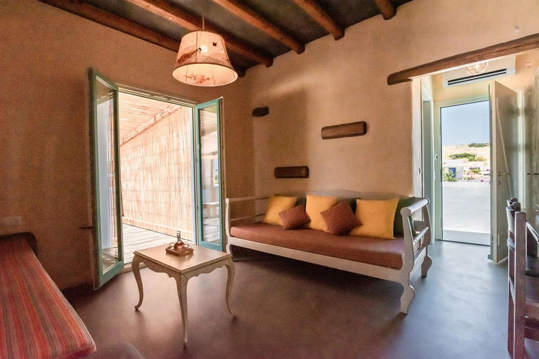 Living room in Pangaia Seaside Ηotel Adults Only