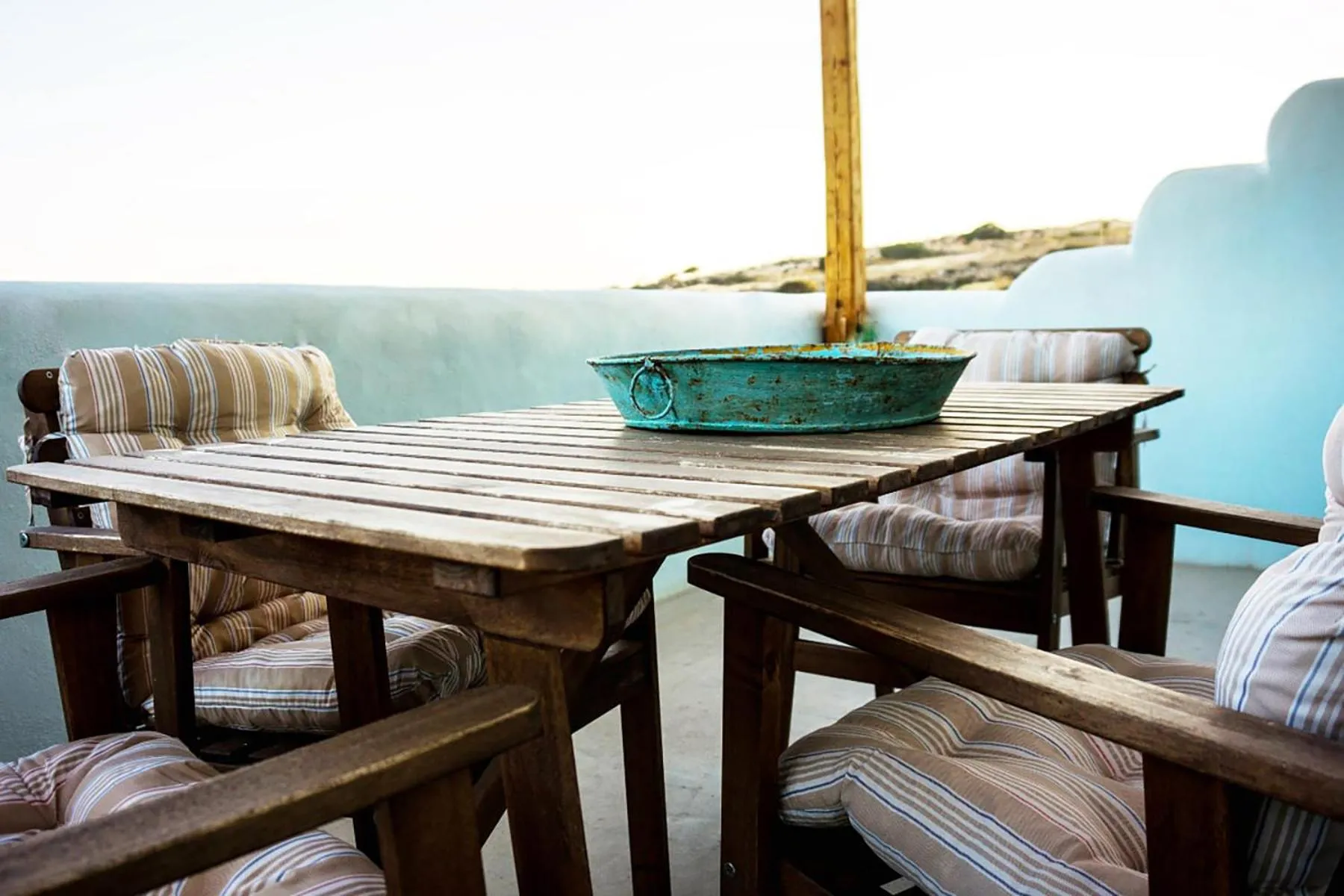 Balcony/Terrace in Pangaia Seaside Ηotel Adults Only