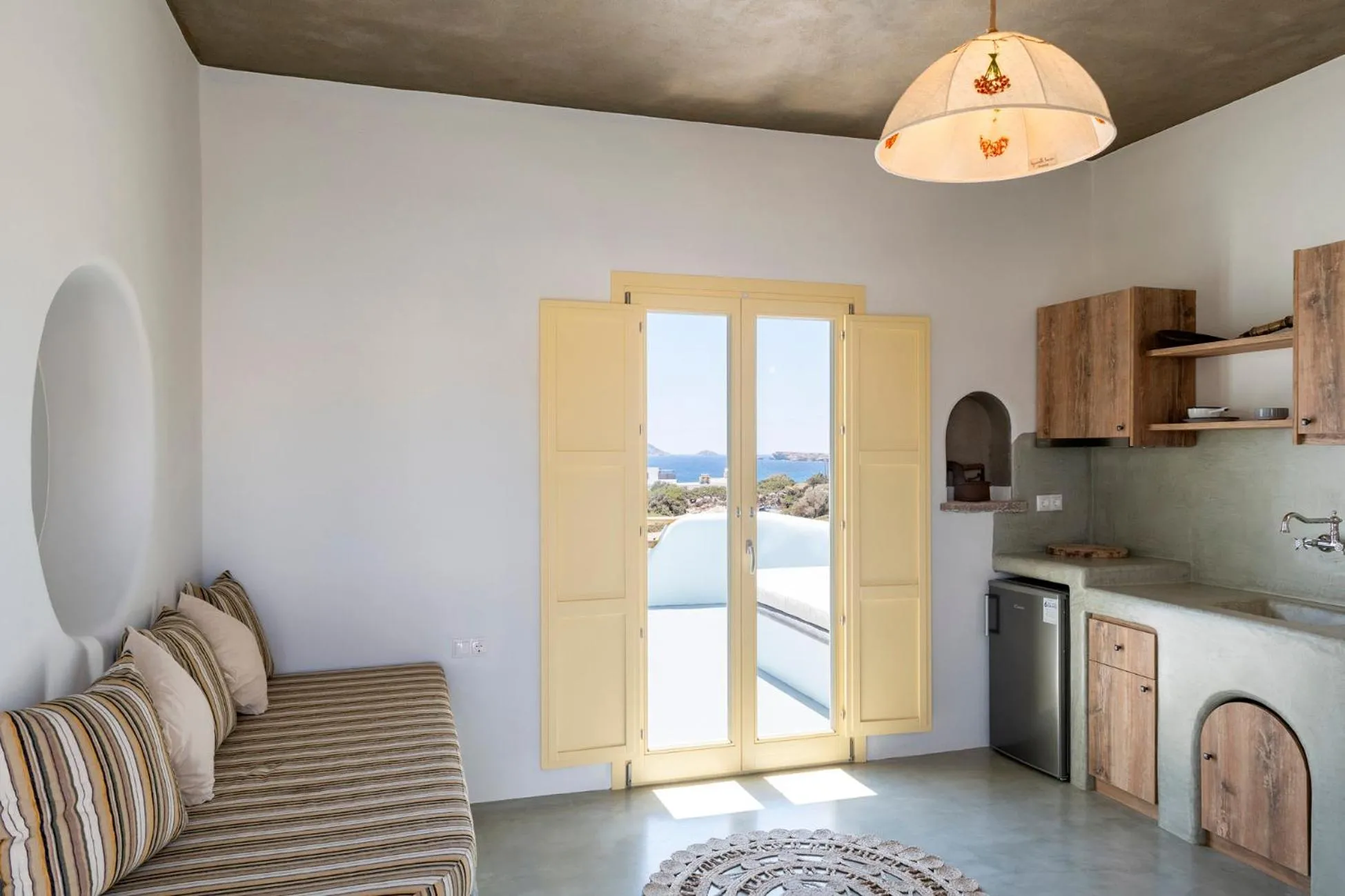 Balcony/Terrace in Pangaia Seaside Ηotel Adults Only