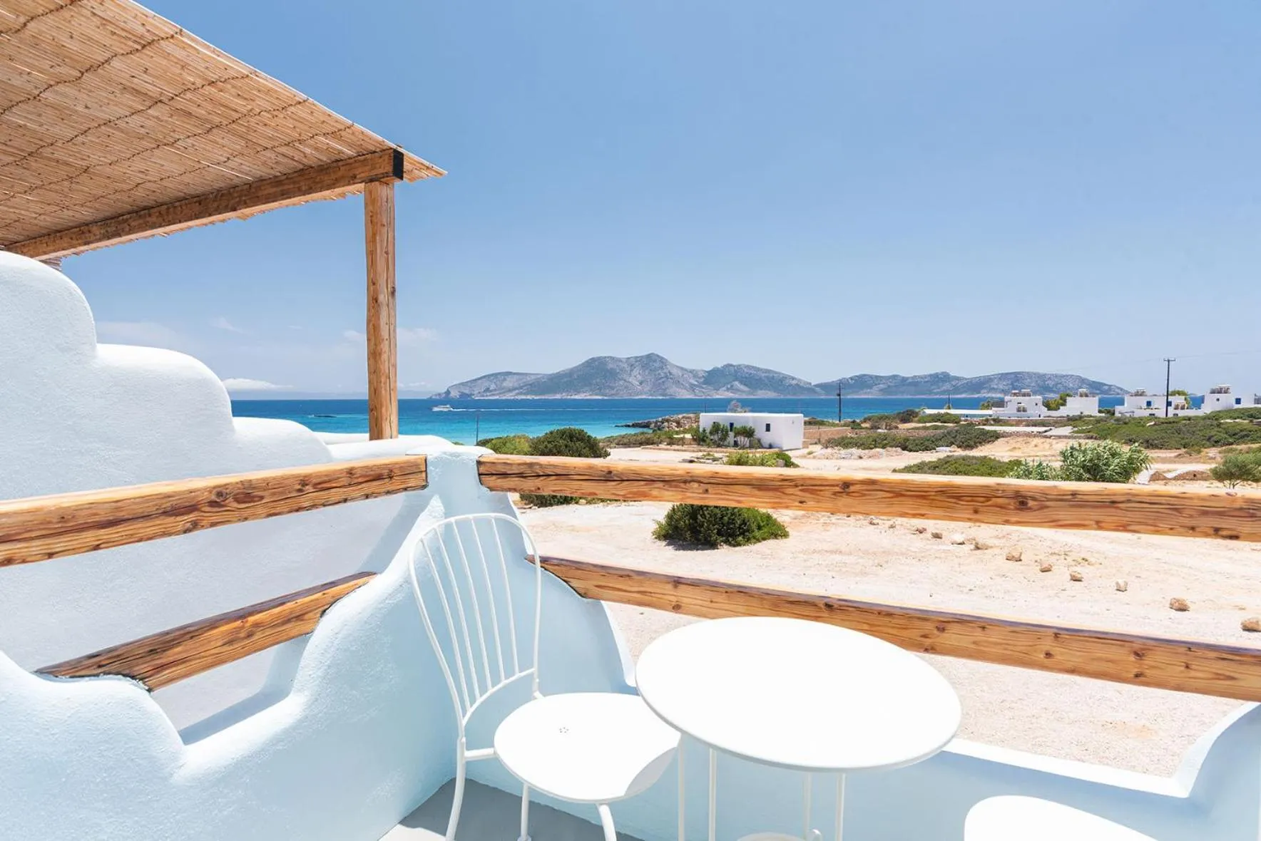 Patio in Pangaia Seaside Ηotel Adults Only