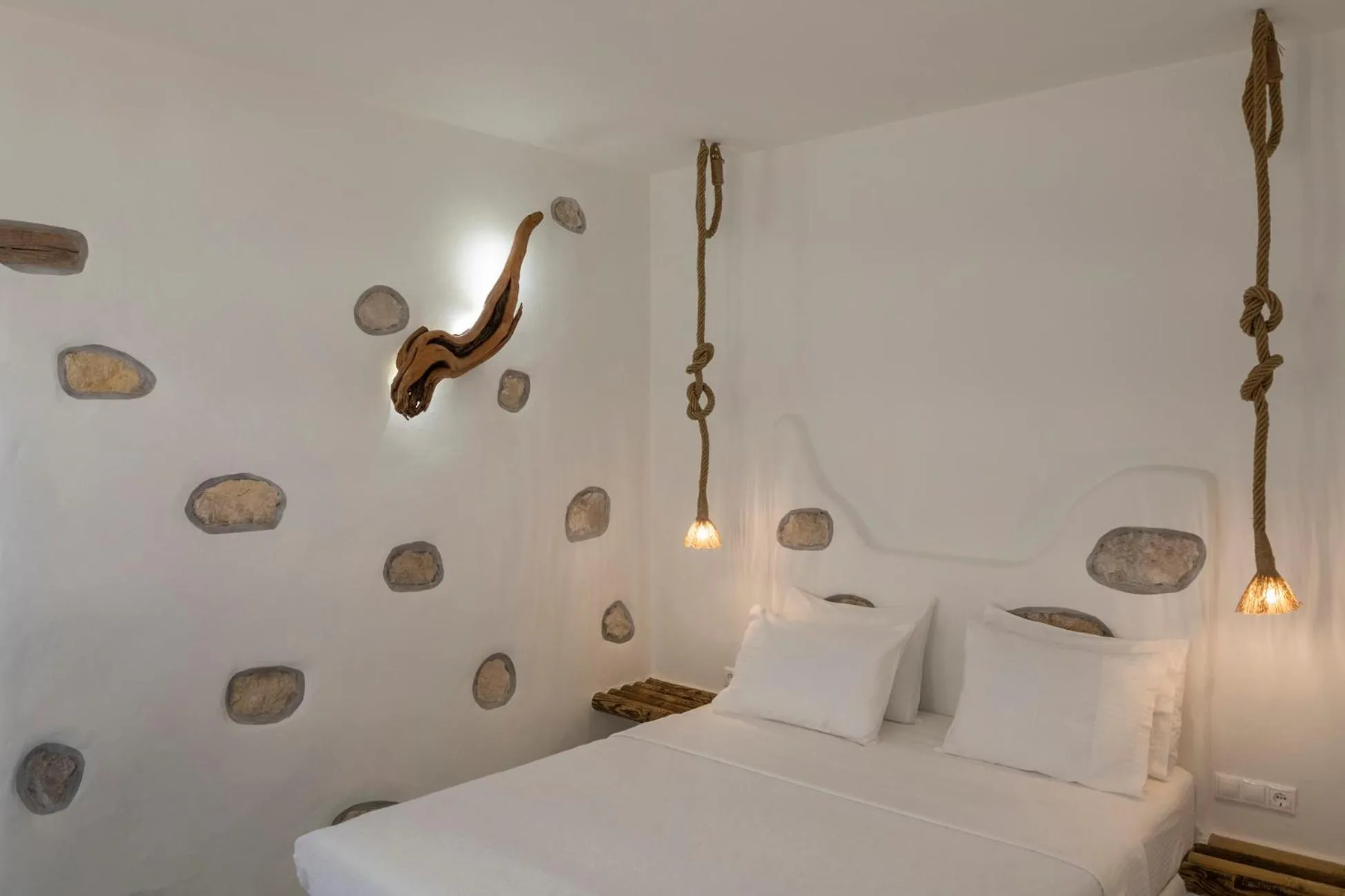 Bedroom, Bed in Pangaia Seaside Ηotel Adults Only