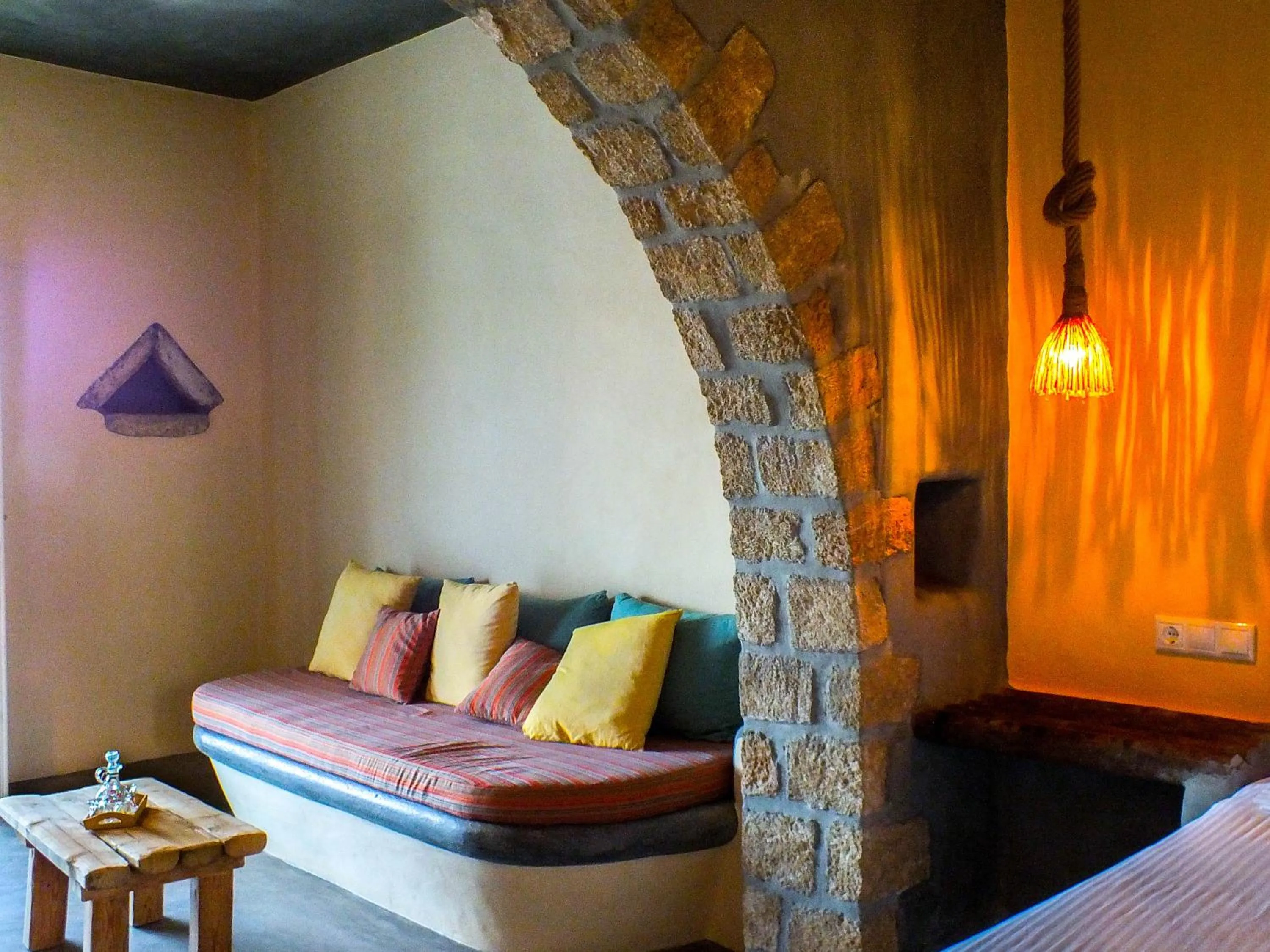 Living room in Pangaia Seaside Ηotel Adults Only