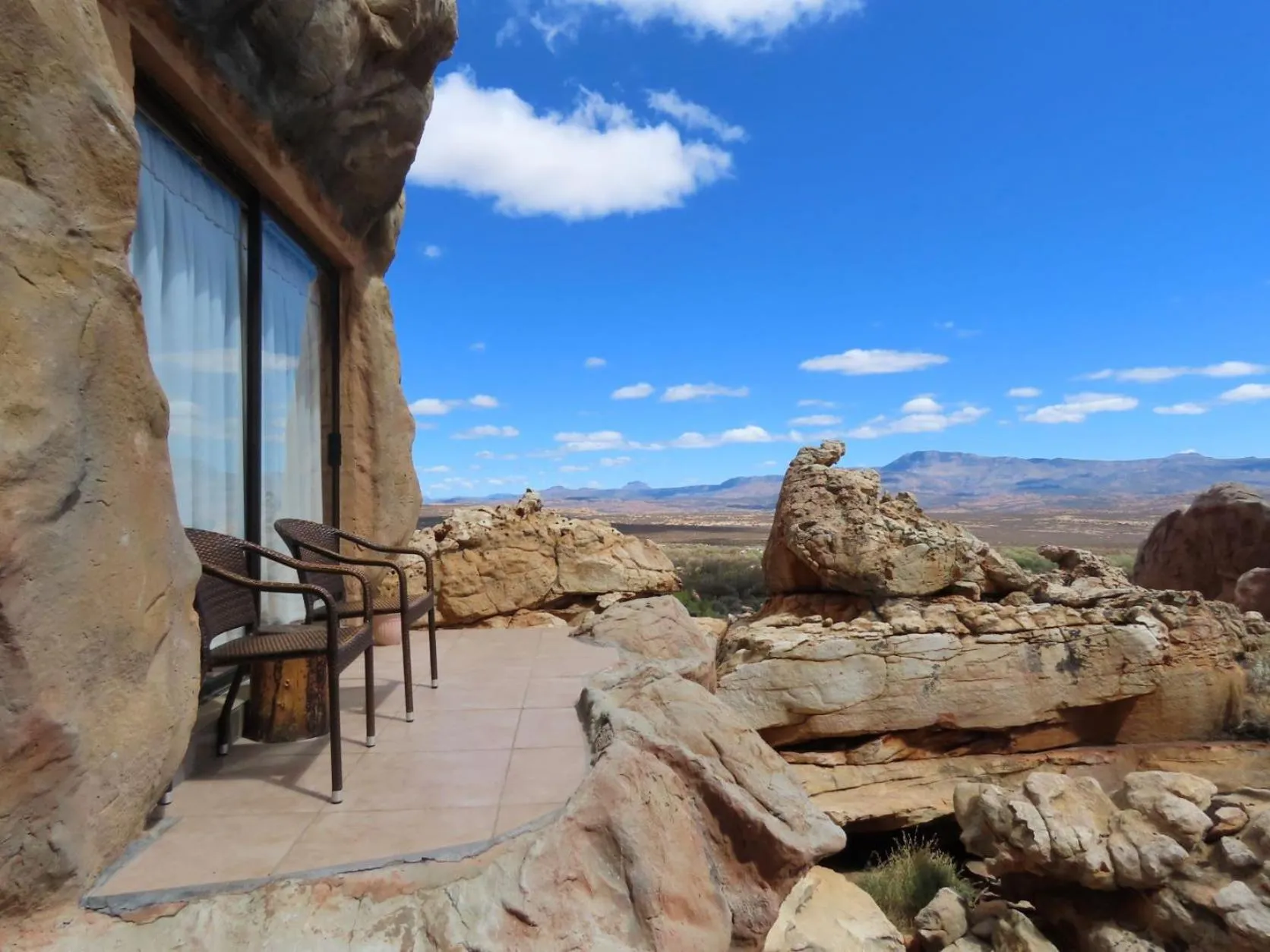 Patio in Kagga Kamma Eco Lodge & Spa
