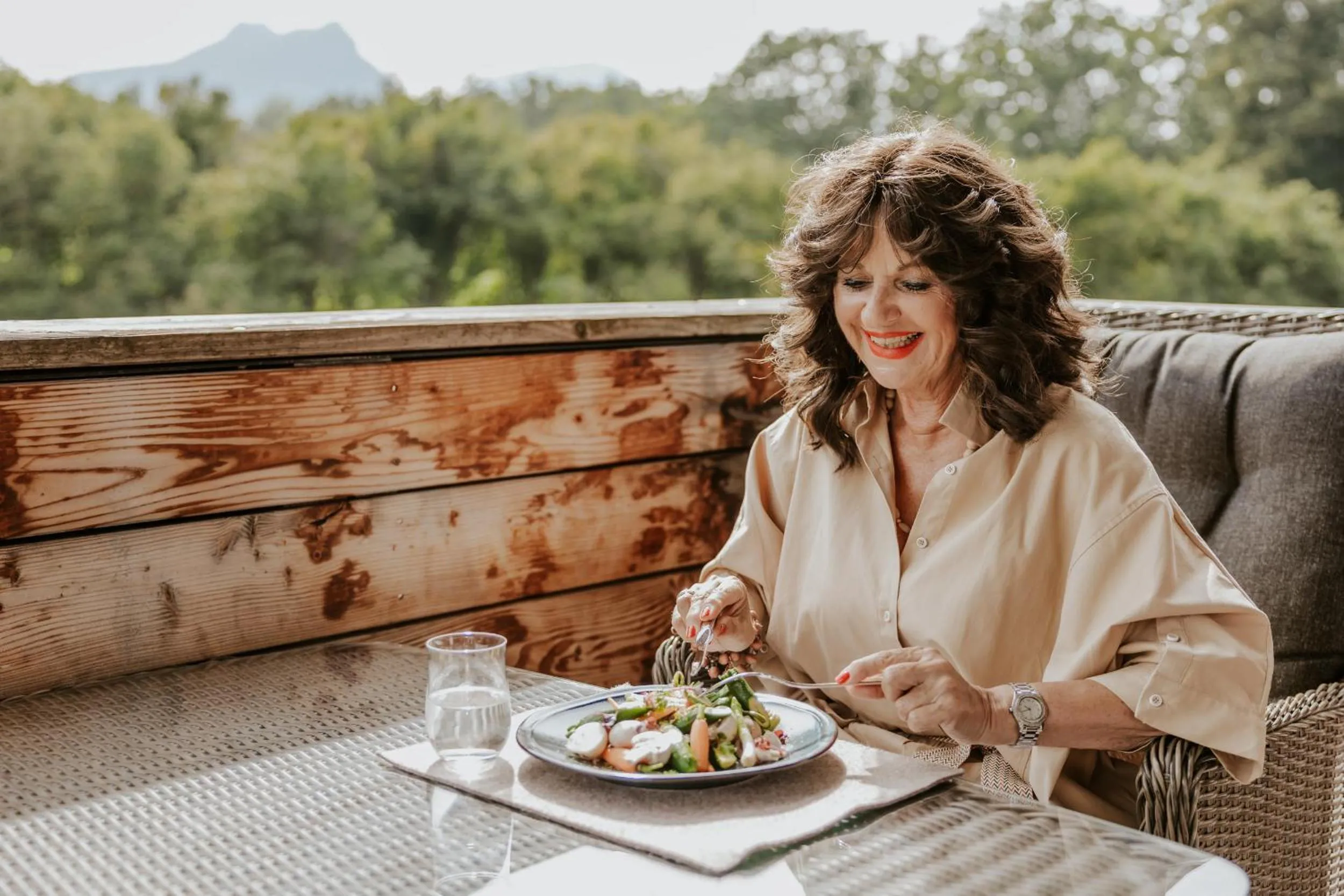 Balcony/Terrace in Klosterhof – Alpine Hideaway & Spa