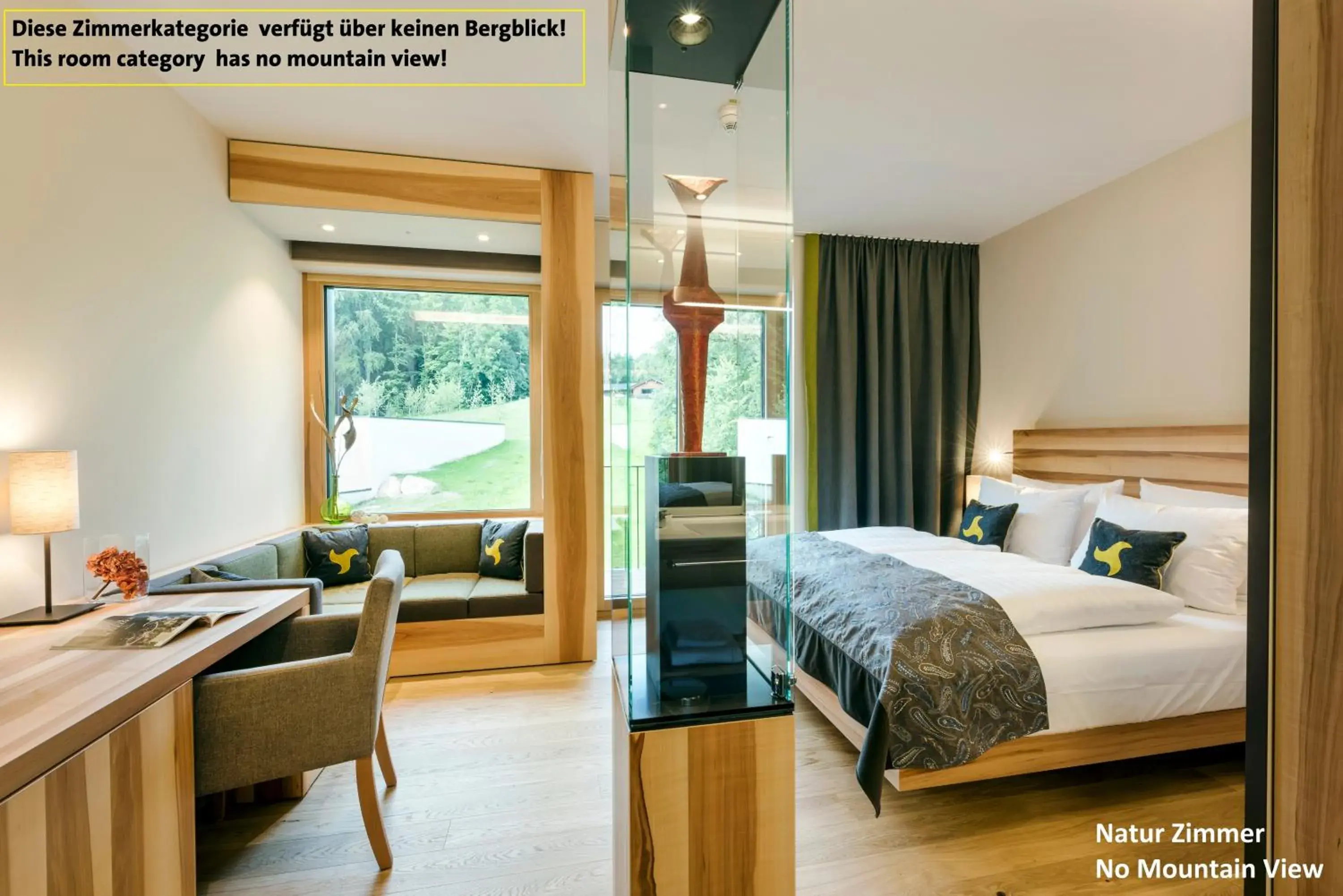 Standard Double Room with Balcony - single occupancy in Klosterhof – Alpine Hideaway & Spa Standard Double Room with Balcony - single occupancy in Klosterhof – Alpine Hideaway & Spa