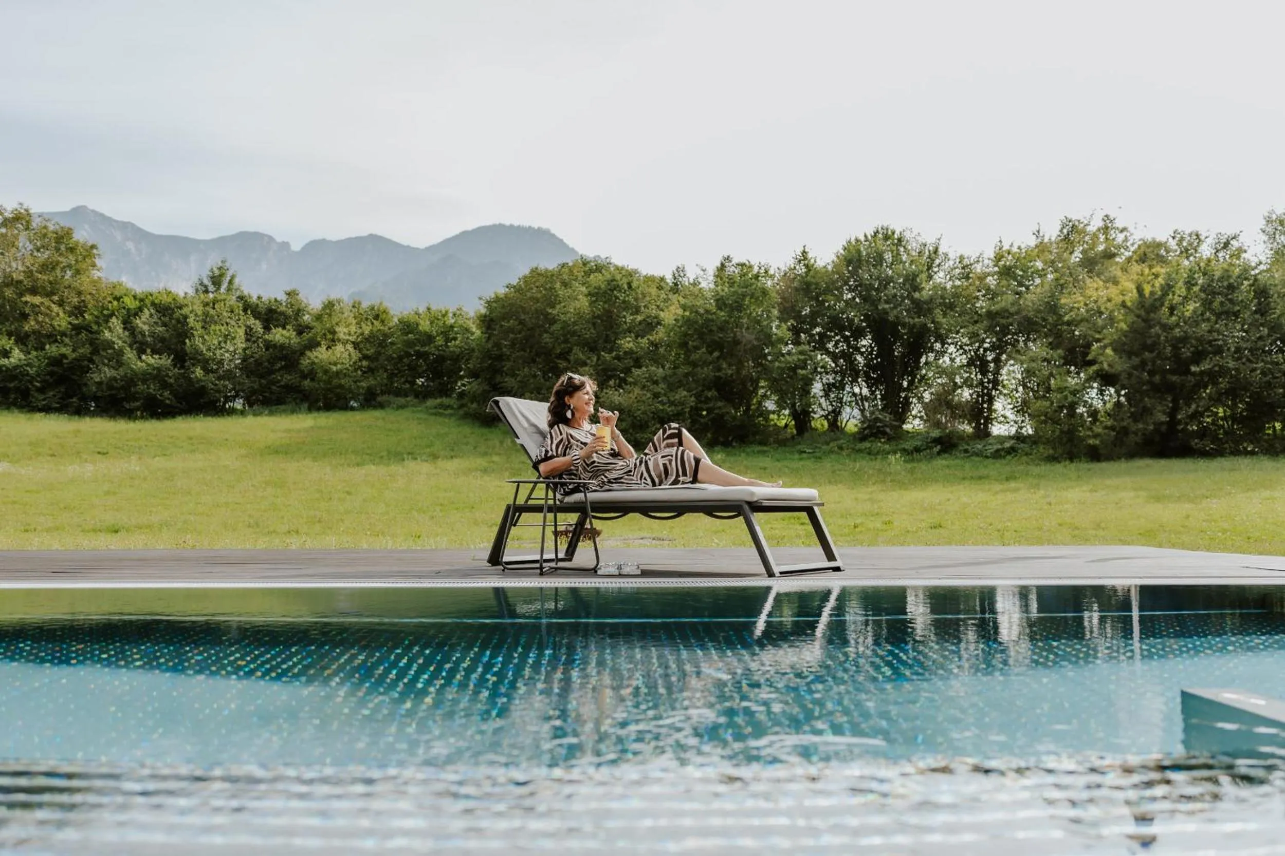 Swimming pool in Klosterhof – Alpine Hideaway & Spa