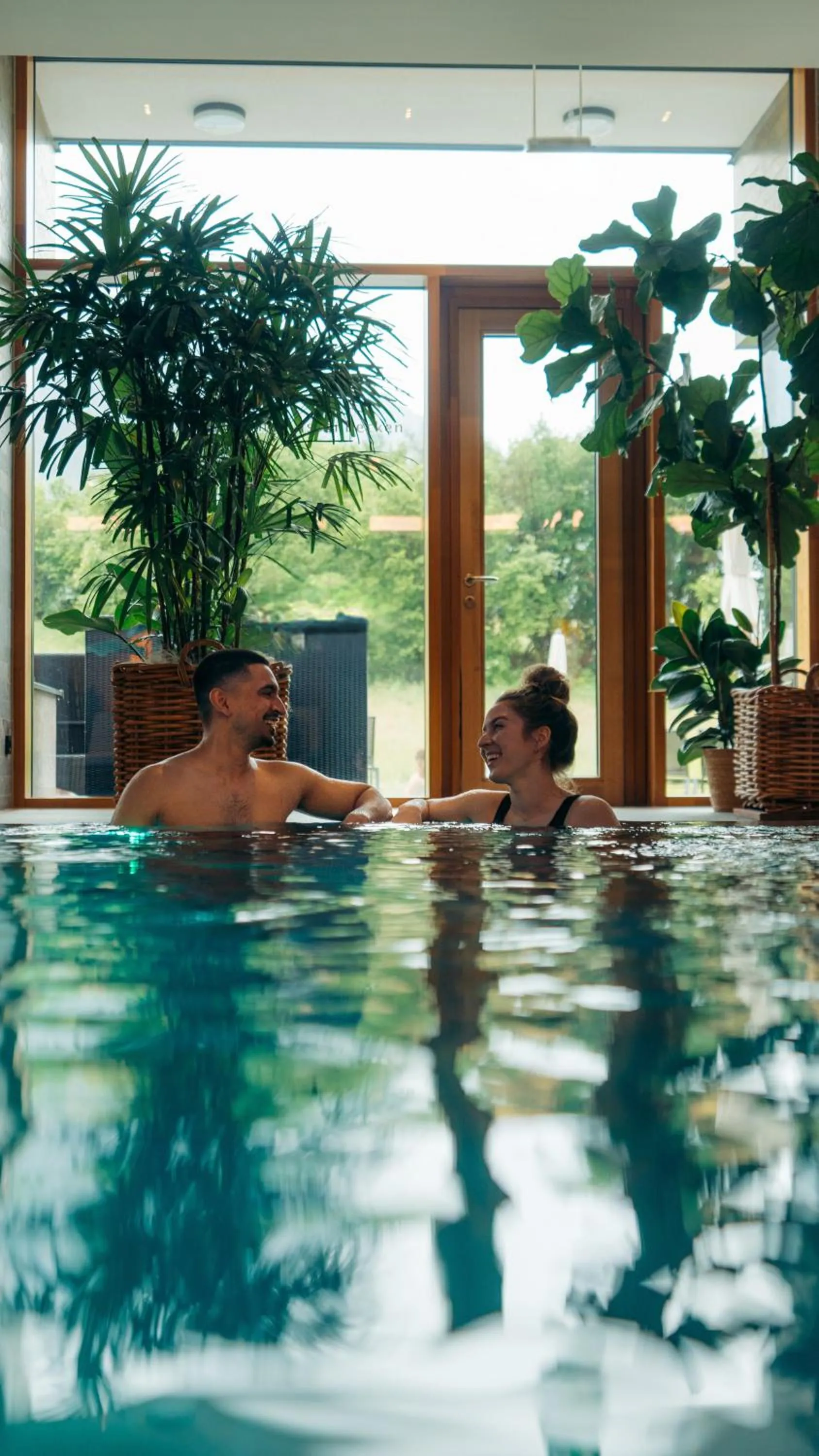 Swimming pool in Klosterhof – Alpine Hideaway & Spa