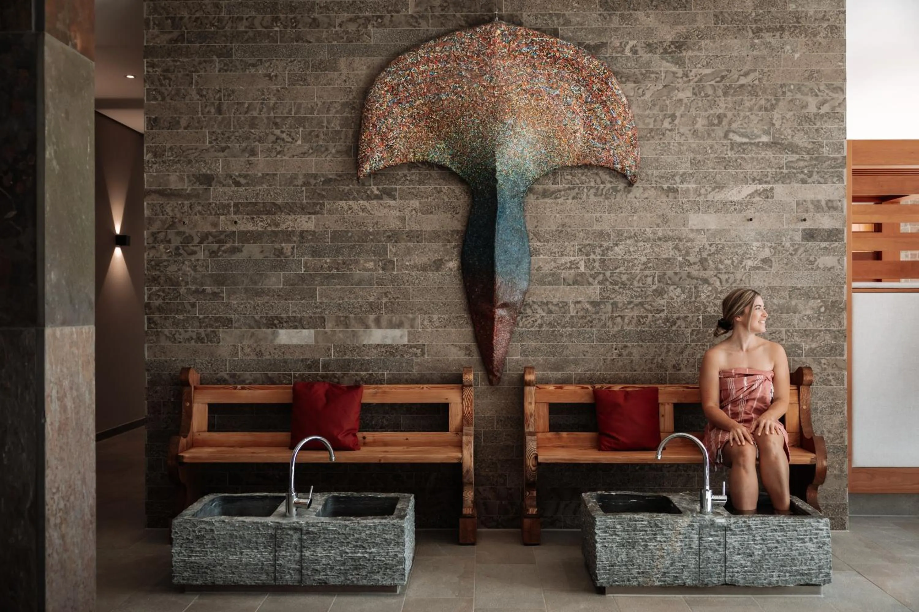 Spa and wellness centre/facilities in Klosterhof – Alpine Hideaway & Spa