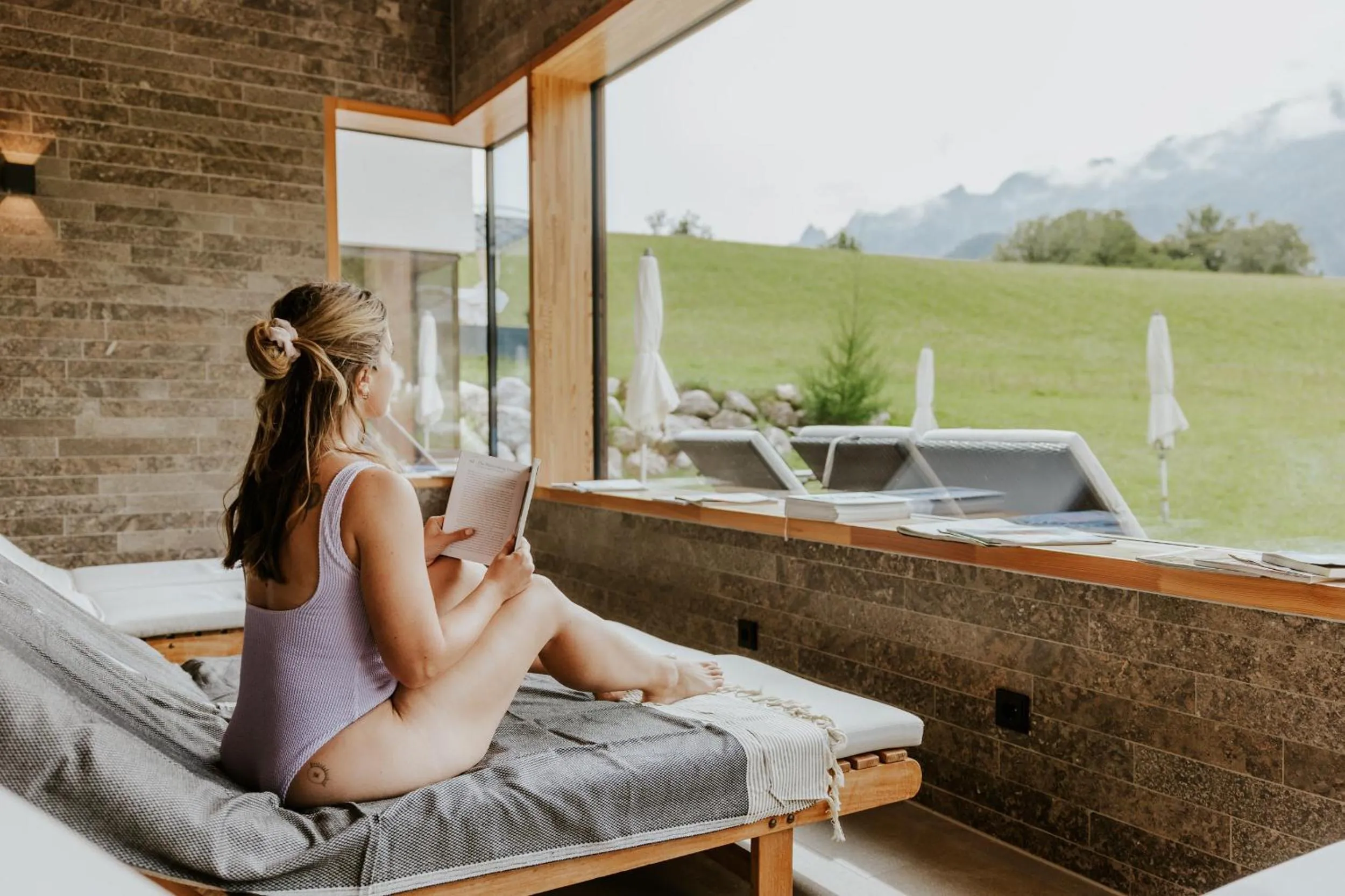 Spa and wellness centre/facilities in Klosterhof – Alpine Hideaway & Spa