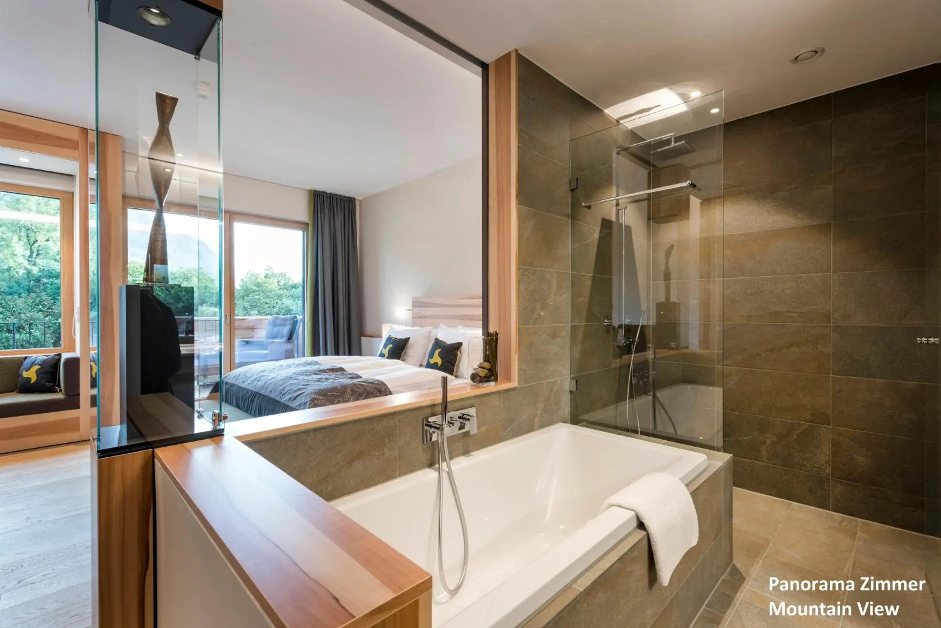 Superior Double Room with Balcony - single occupancy in Klosterhof – Alpine Hideaway & Spa Superior Double Room with Balcony - single occupancy in Klosterhof – Alpine Hideaway & Spa